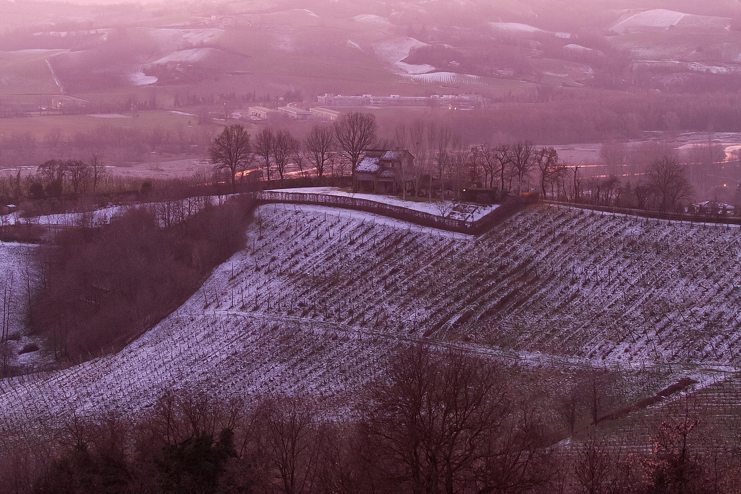 Alba a Torrechiara.......