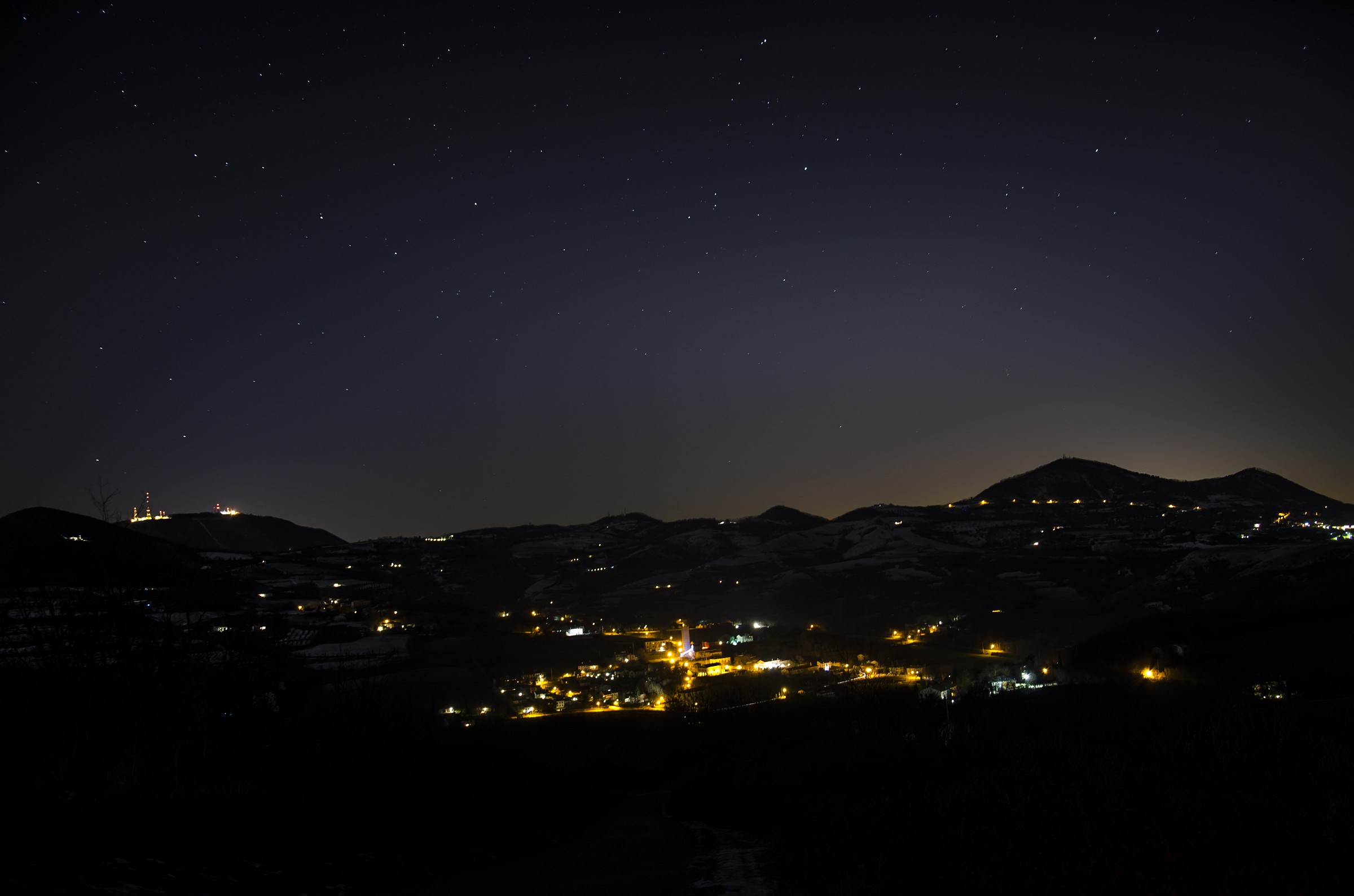 Neve e stelle, Colli Euganei