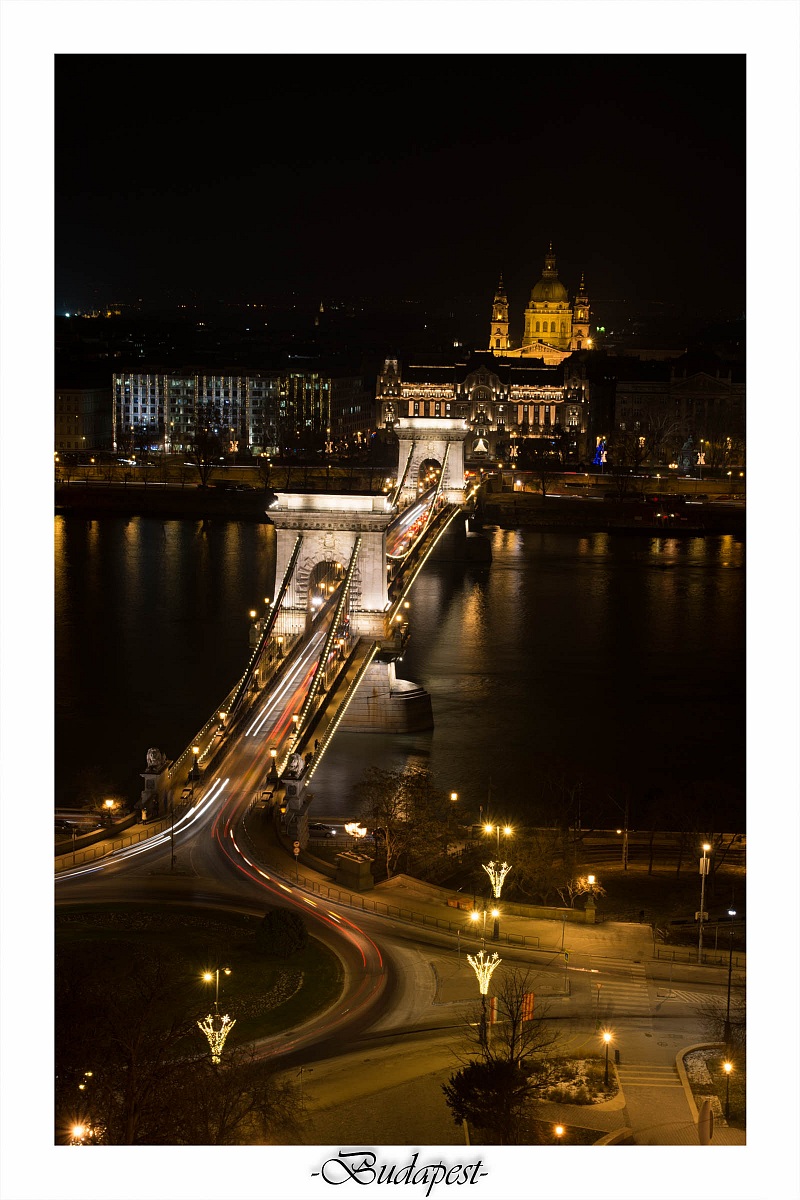 Viste dall'alto del Ponte Széchenyi(Budapest)