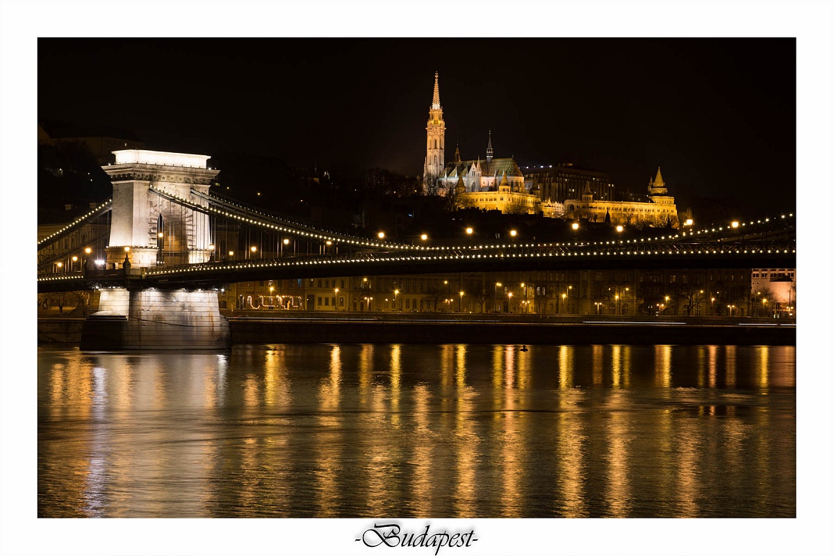 Viste dal Danubio della chiesa di Mattia(Budapest)