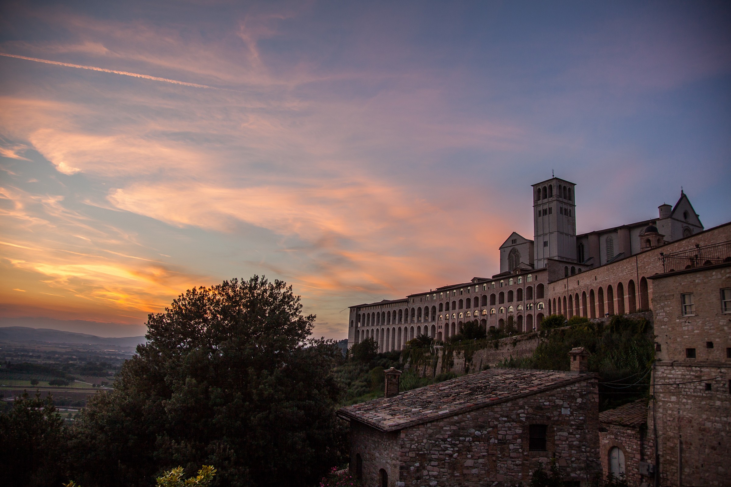 Tramonto sulla Basilica