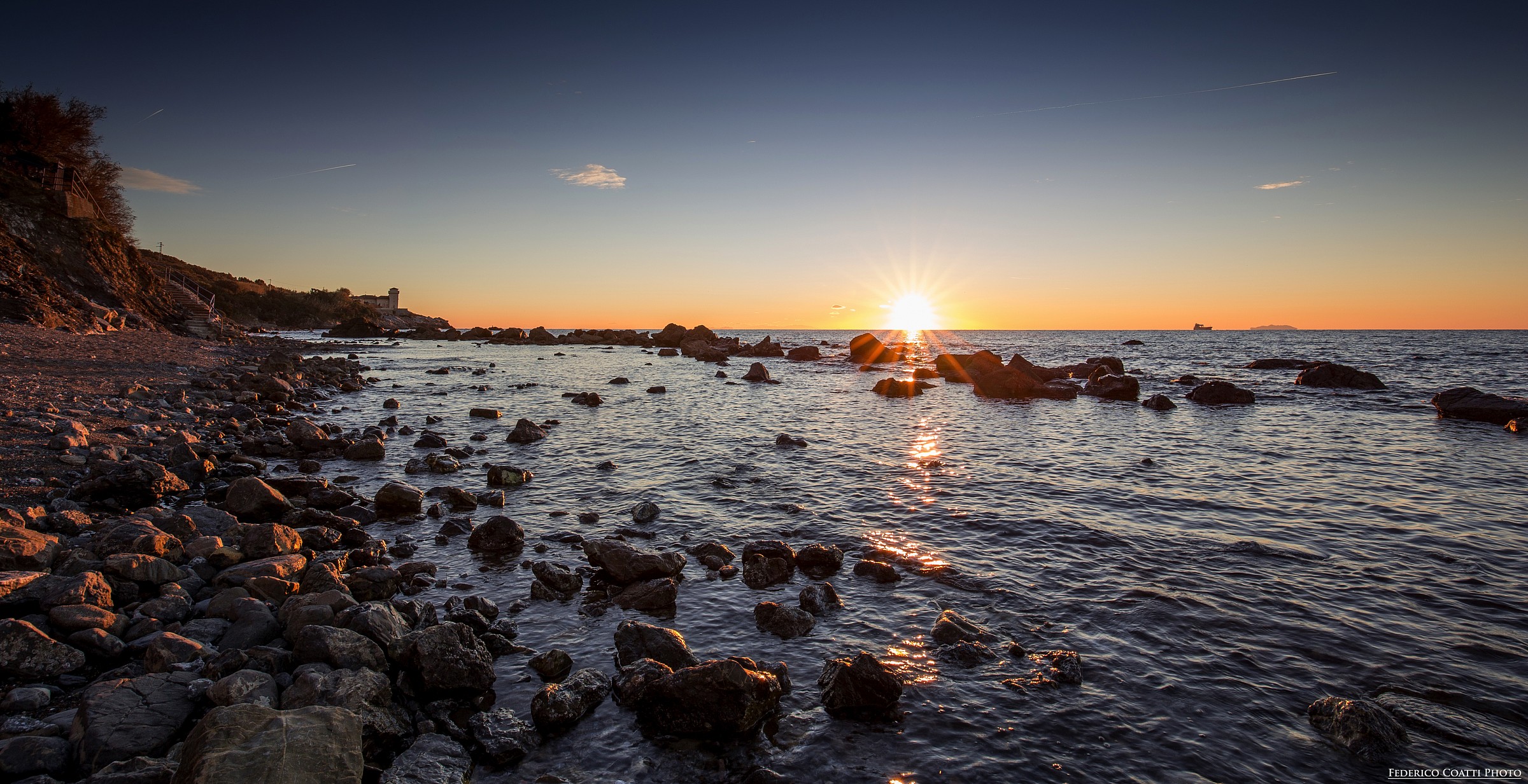 Primo tramonto livornese del 2015