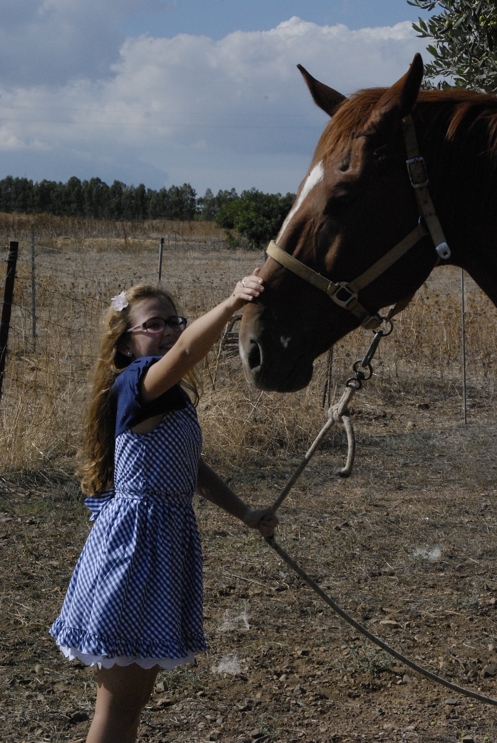 Farm St. Lucia, Assemini-Laura and her horse