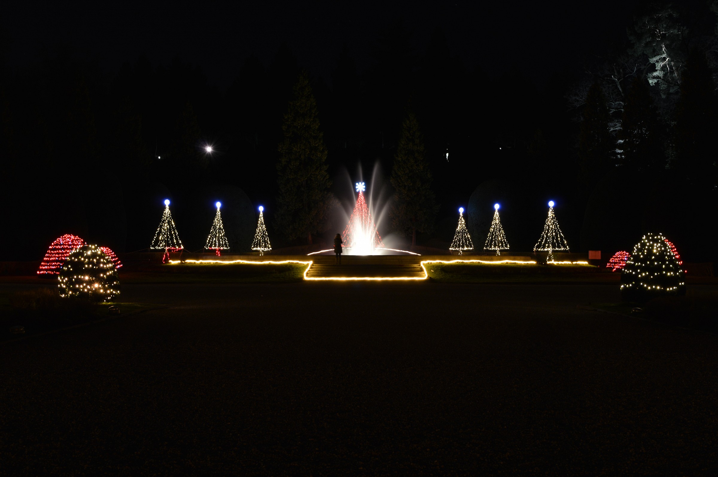Giardini Estensi by night - Varese