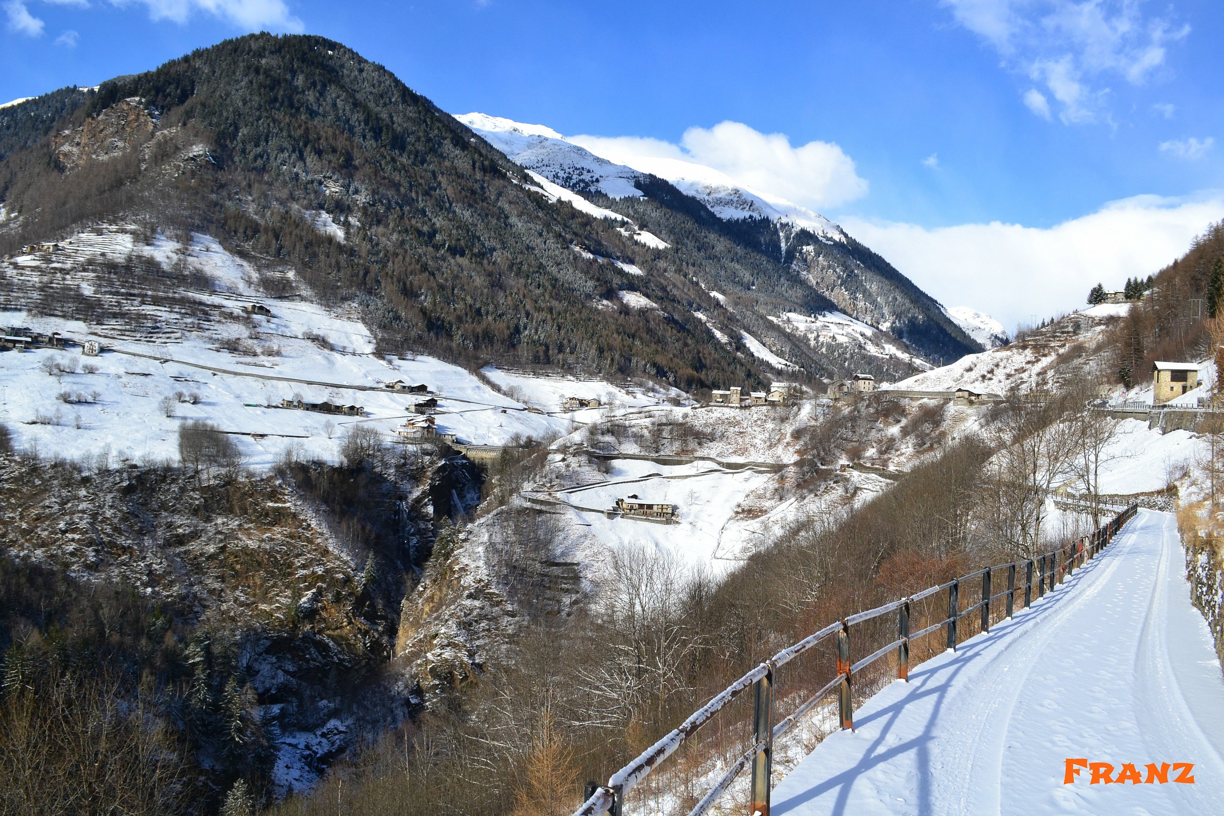 Winter in Valgrosina