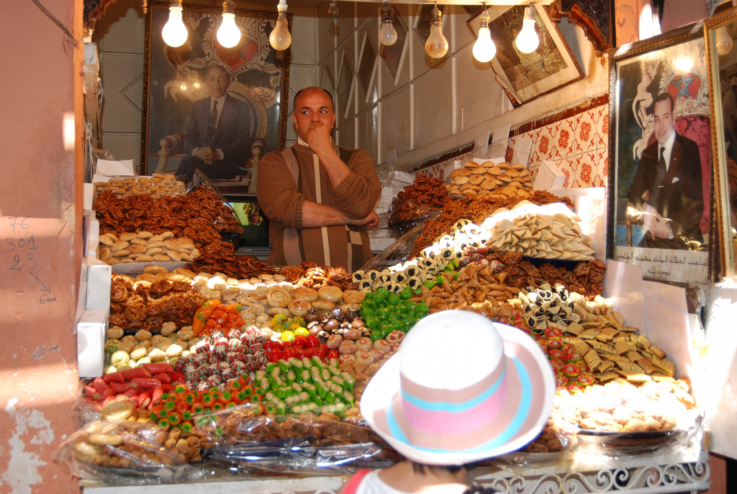 the souks of Marrakesh