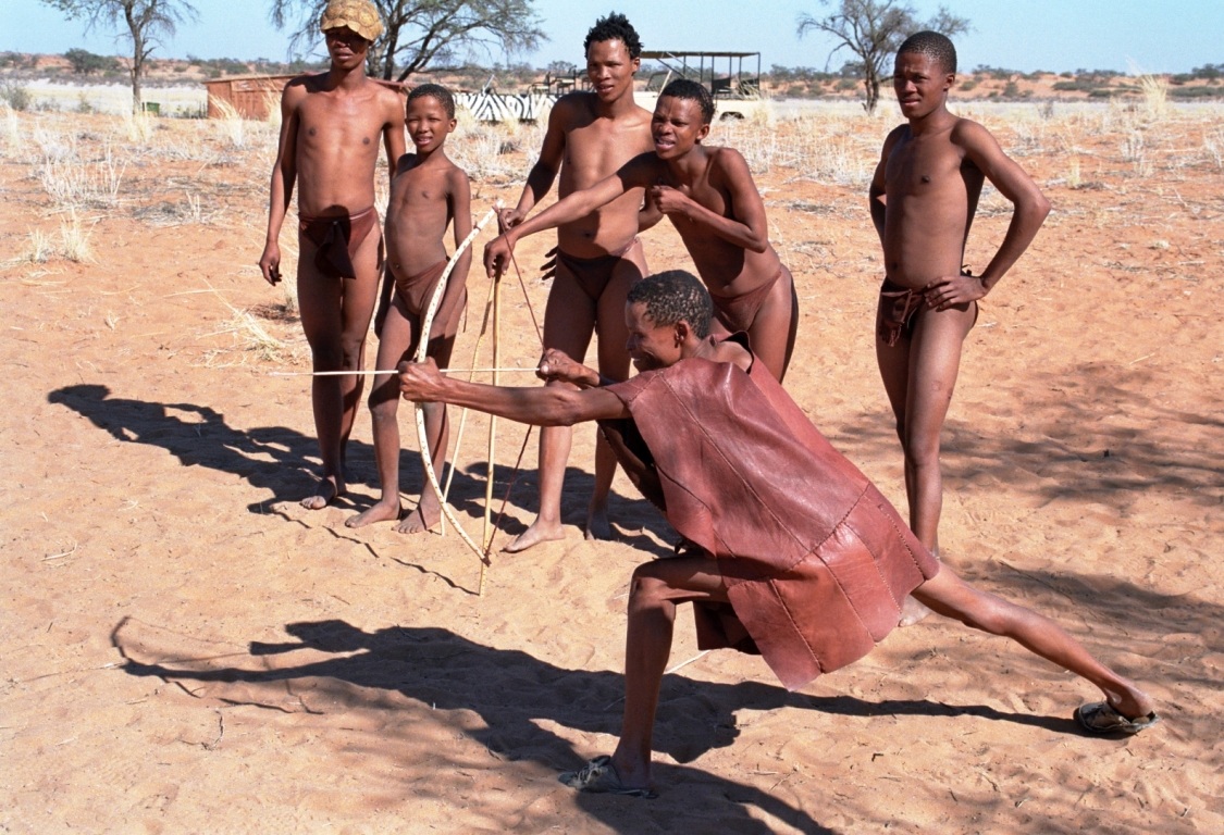 boscimani del Kalahari