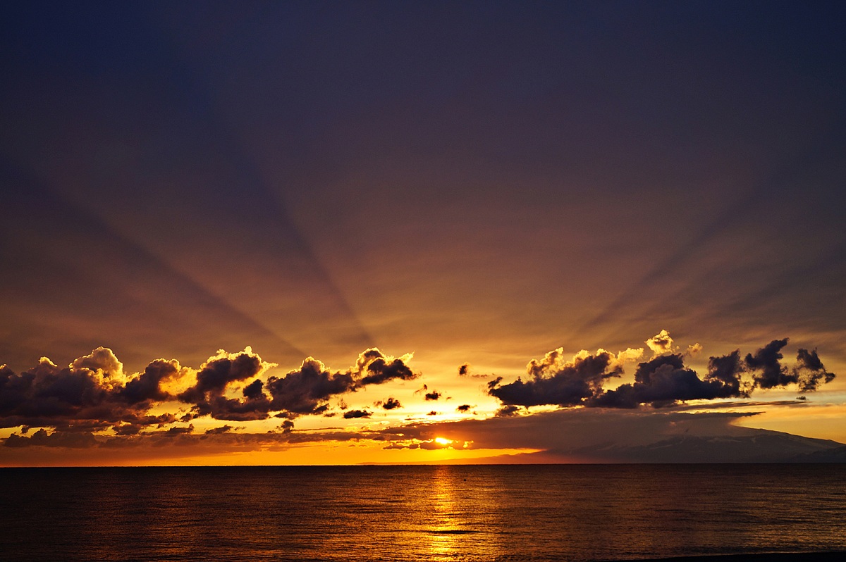 ultimo tramonto ... del 2014