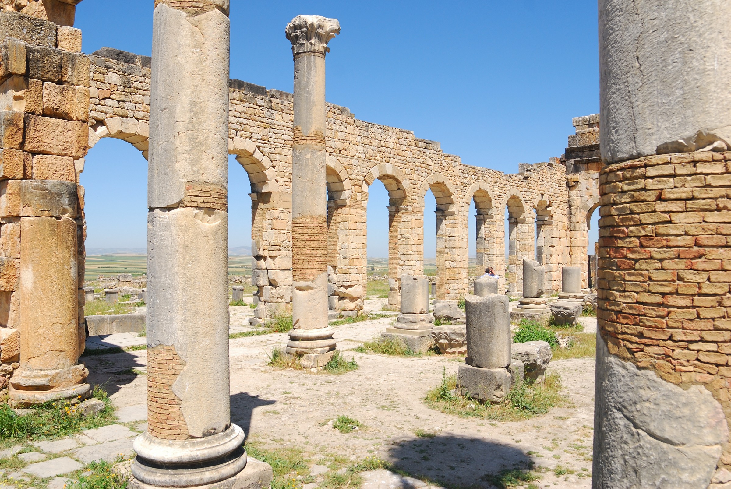 Volubilis, the Roman city 31 km from Fes