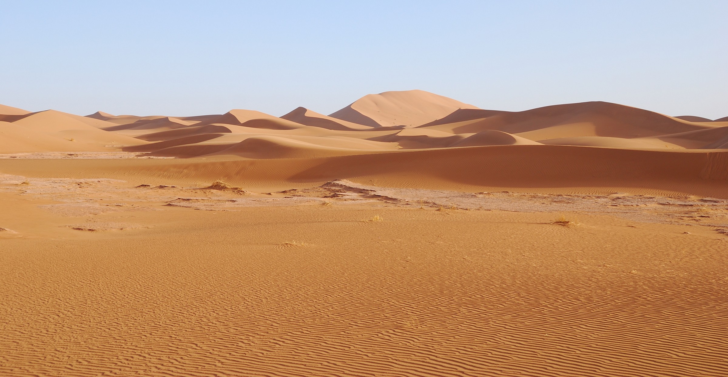 the Moroccan Sahara, the dune Chigaga