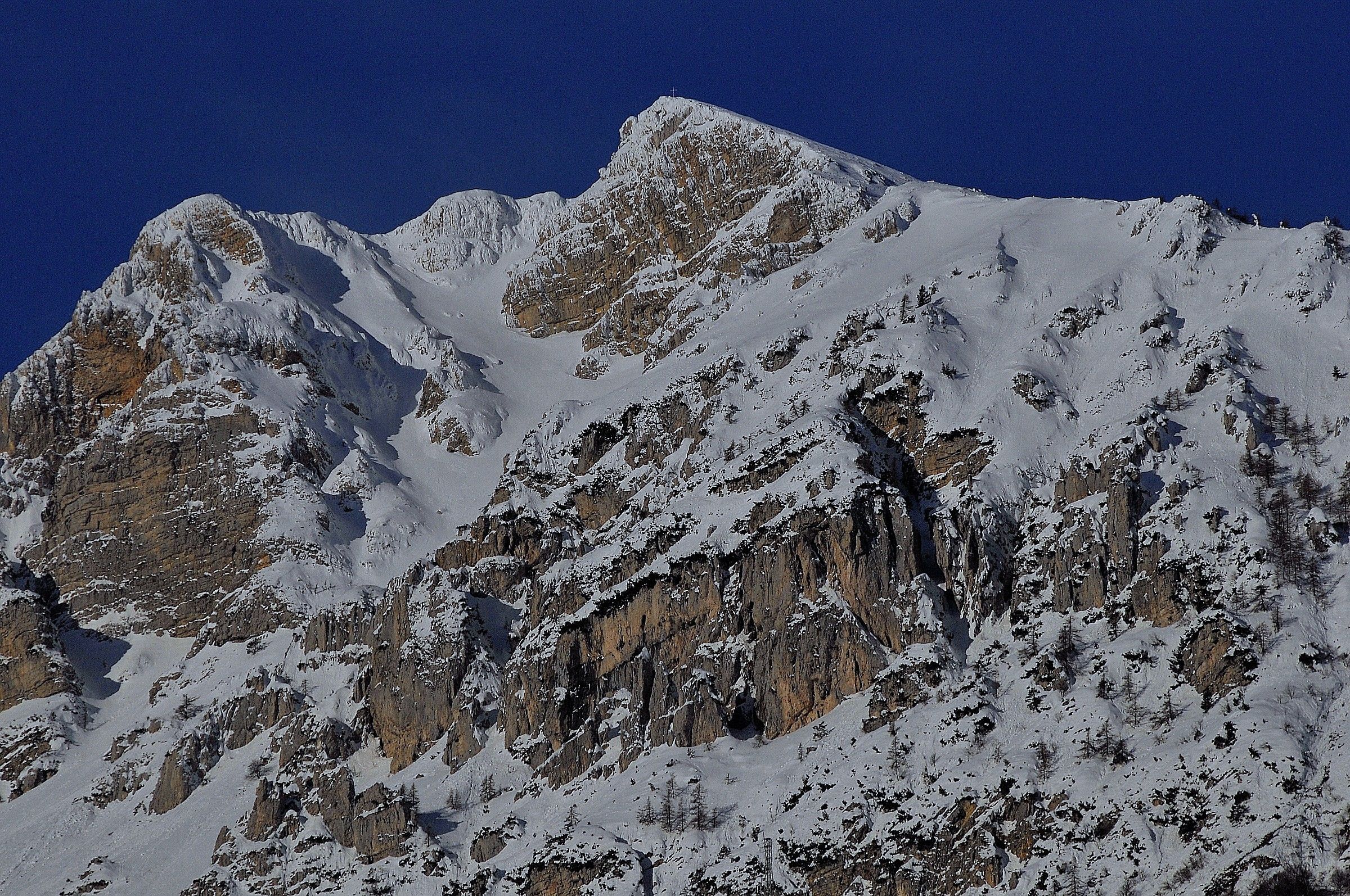 Mount Stivo after snowfall