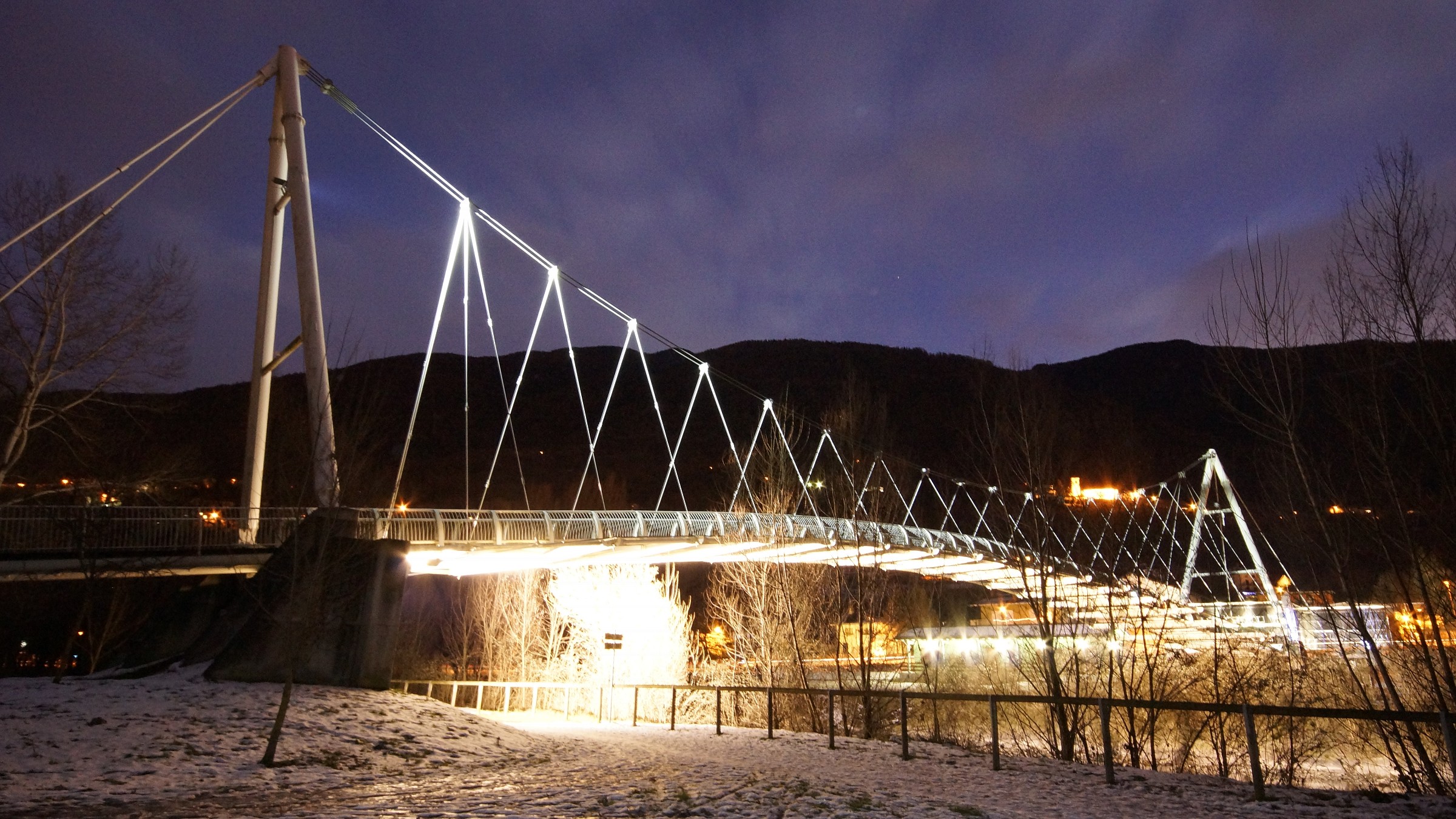 ..the bridge sees the light ...