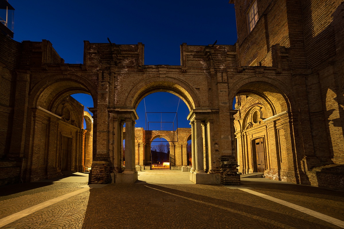 Castello di Rivoli arcades
