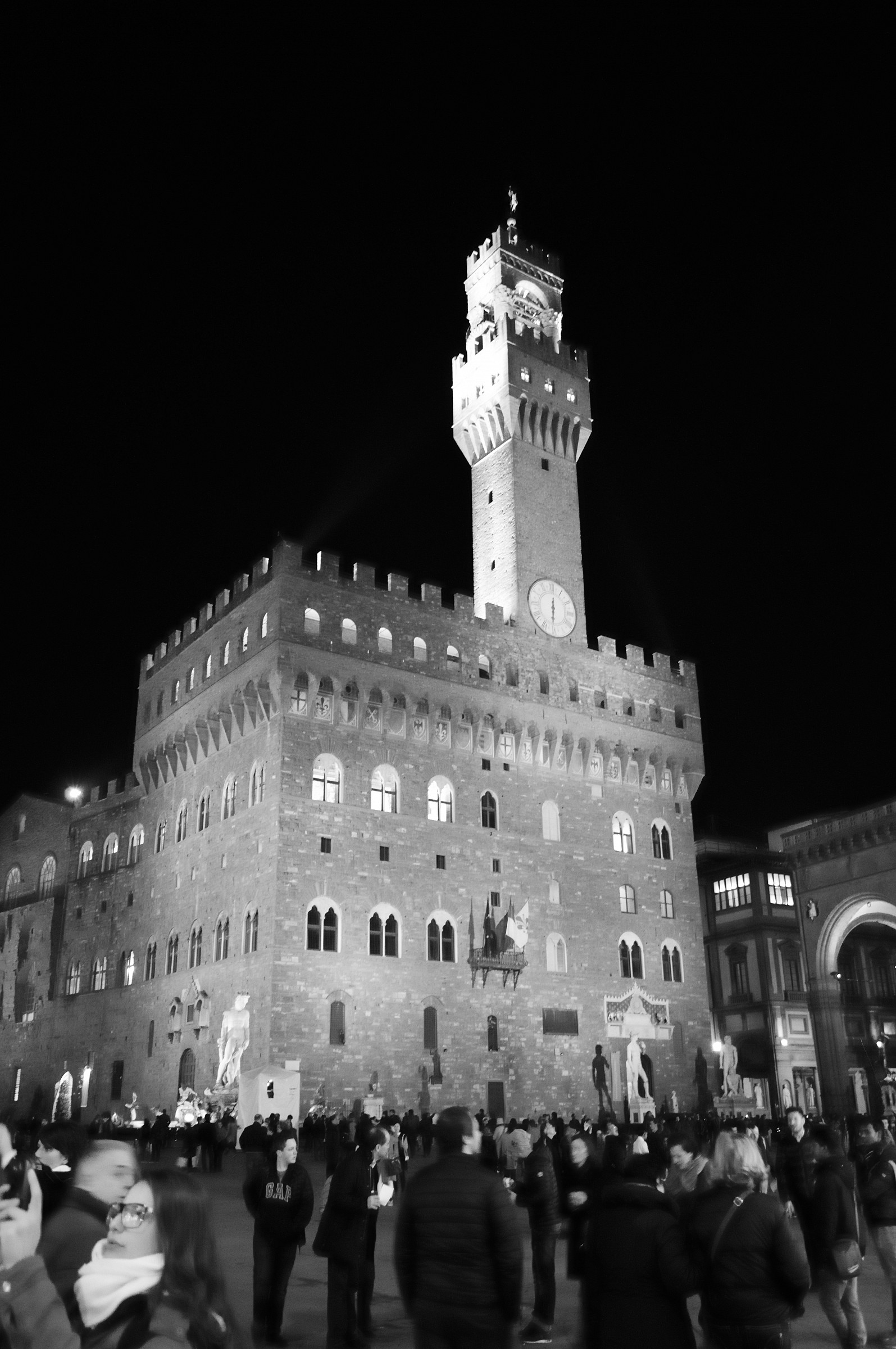 Palazzo Vecchio b & n
