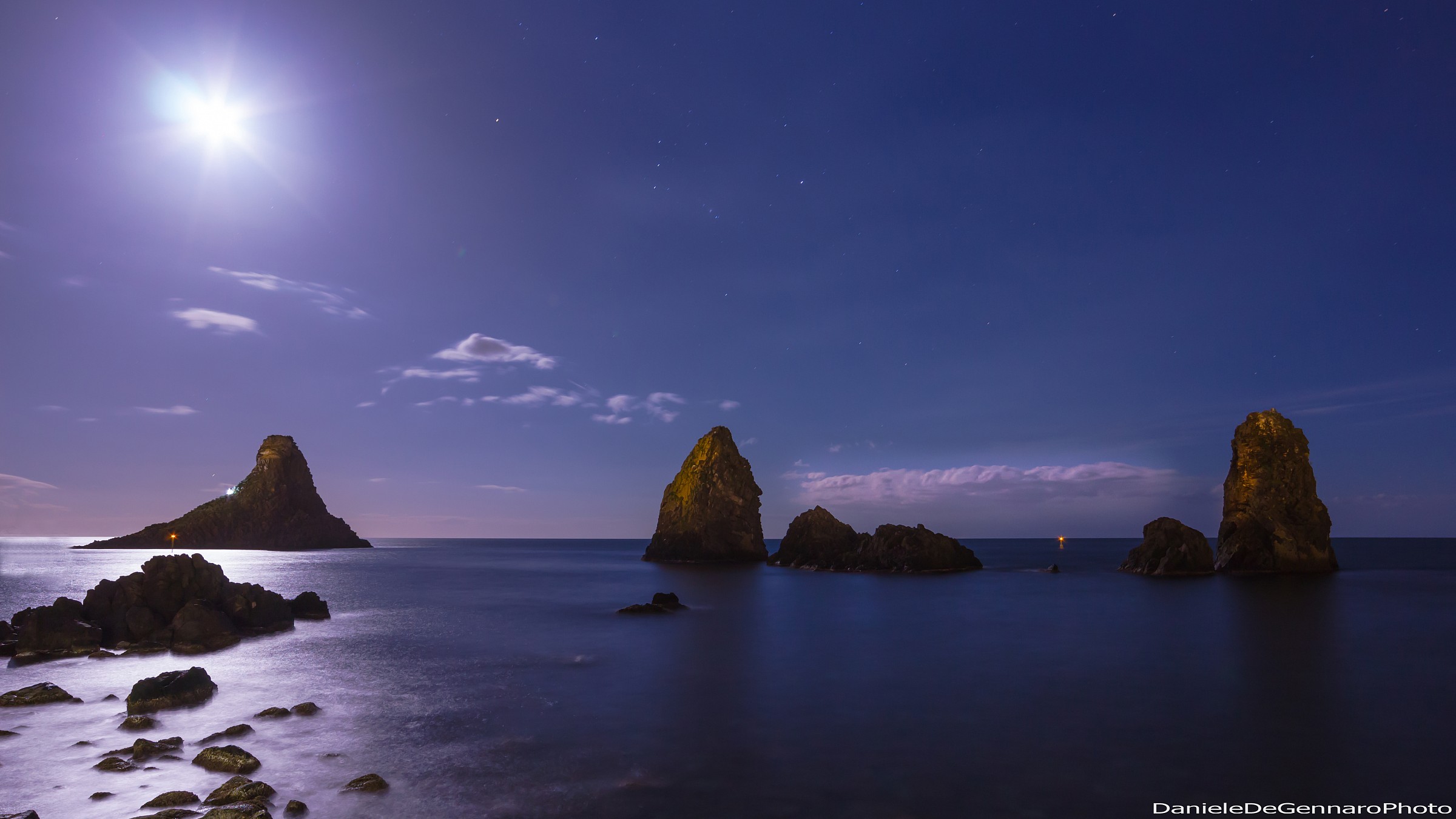 ... Full moon last night.