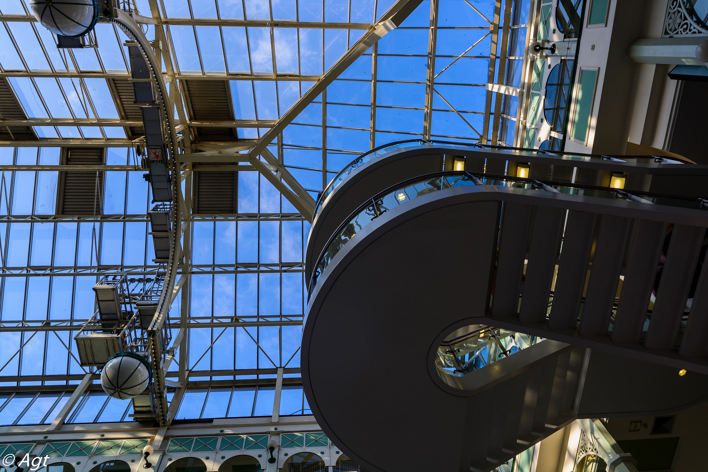 on the deck of the Titanic