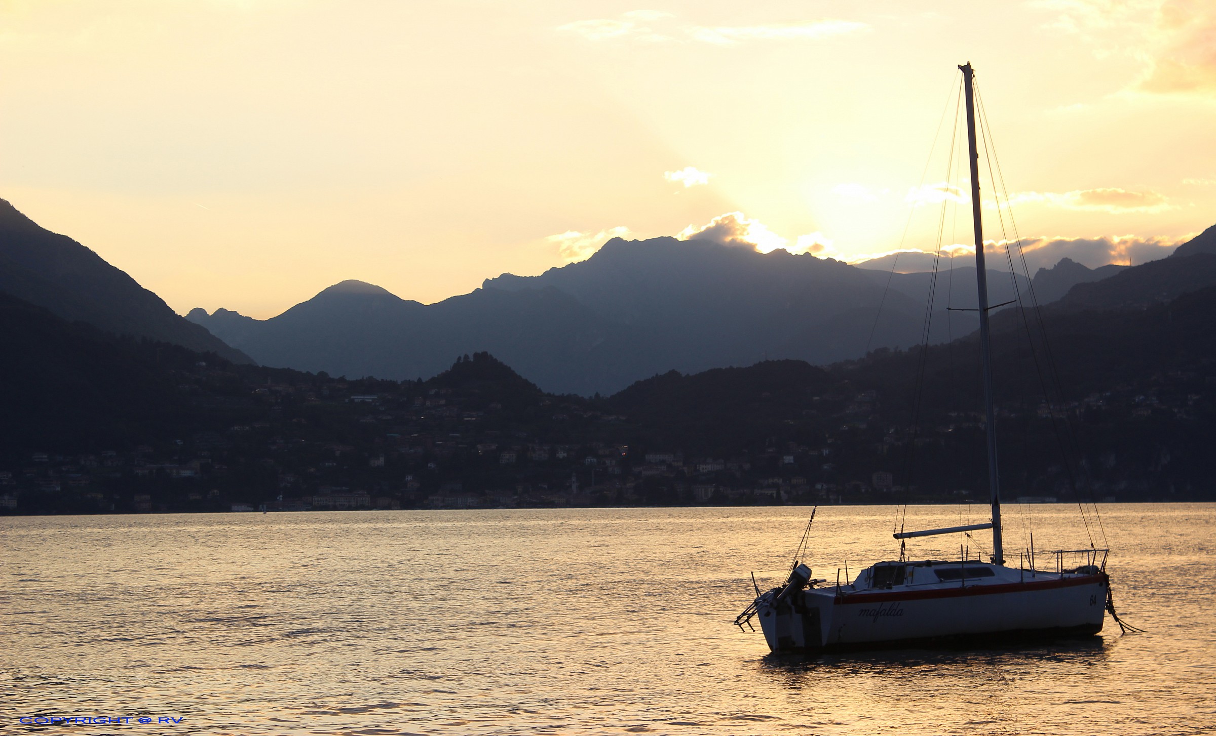 verso il tramonto...