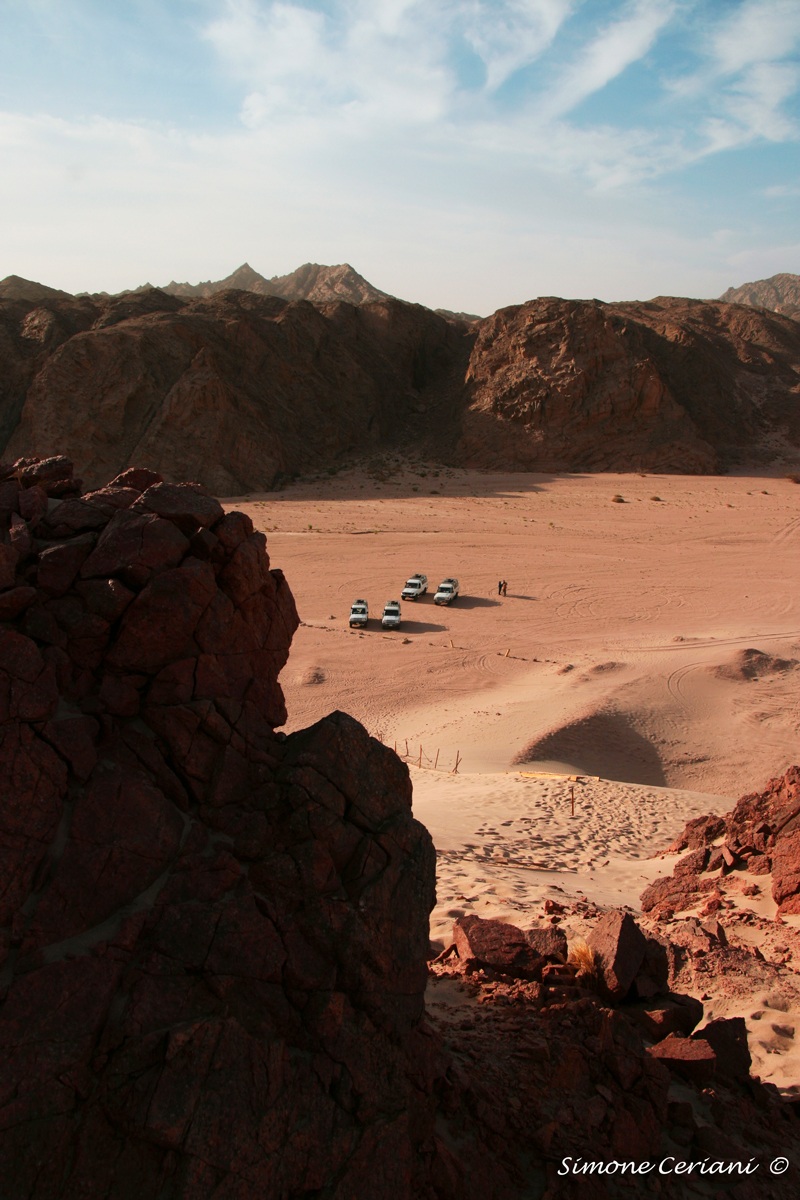 Jeep in the desert Sharm El Sheik