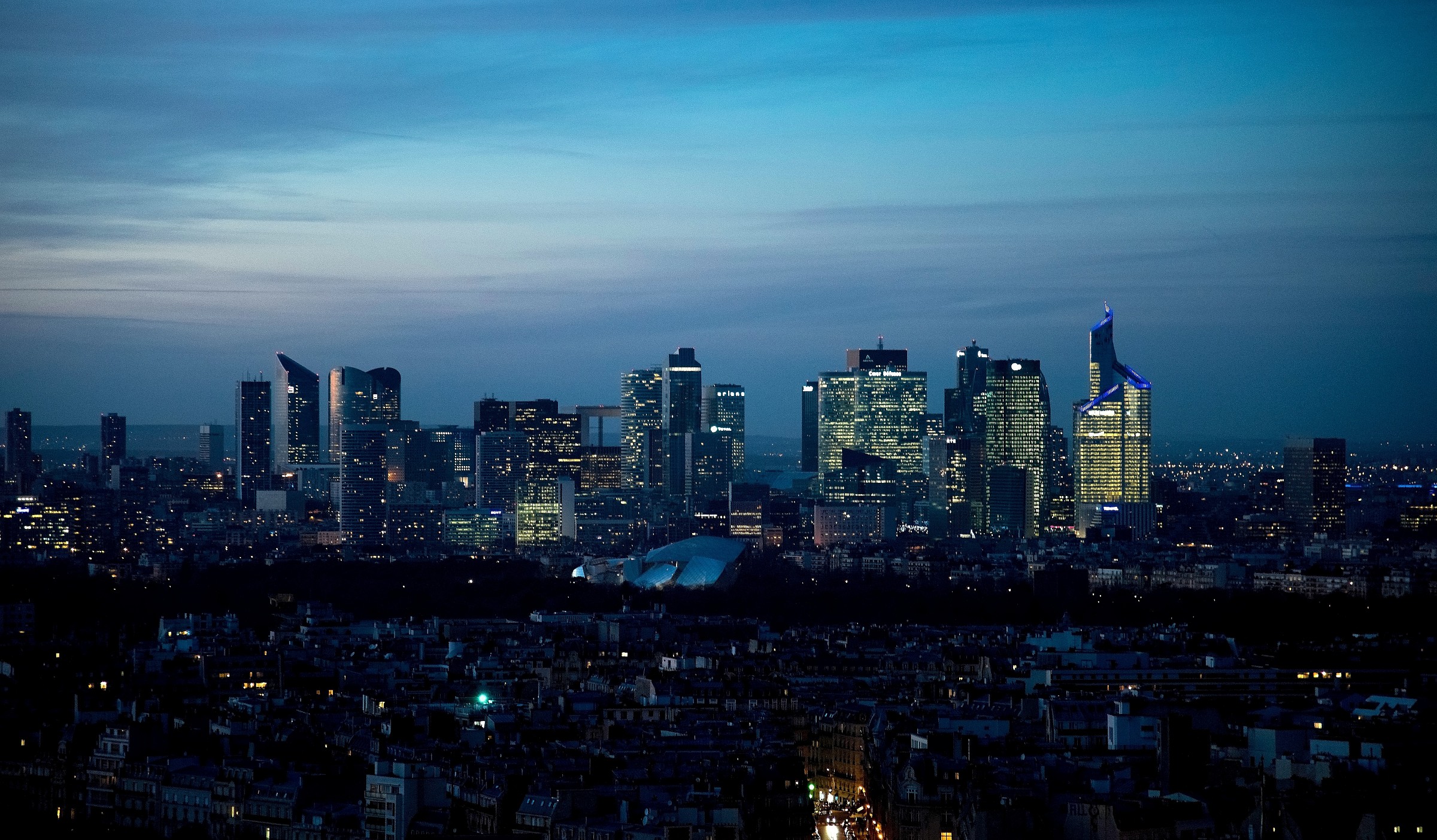 Parigi - La Defense  dalla Torre Eiffel
