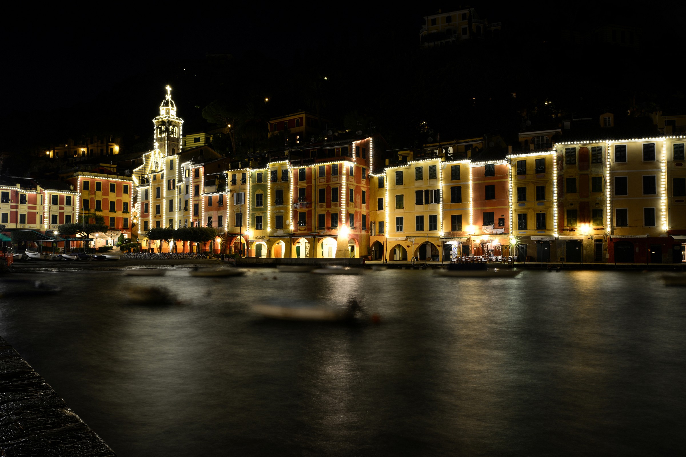 Portofino in the wind