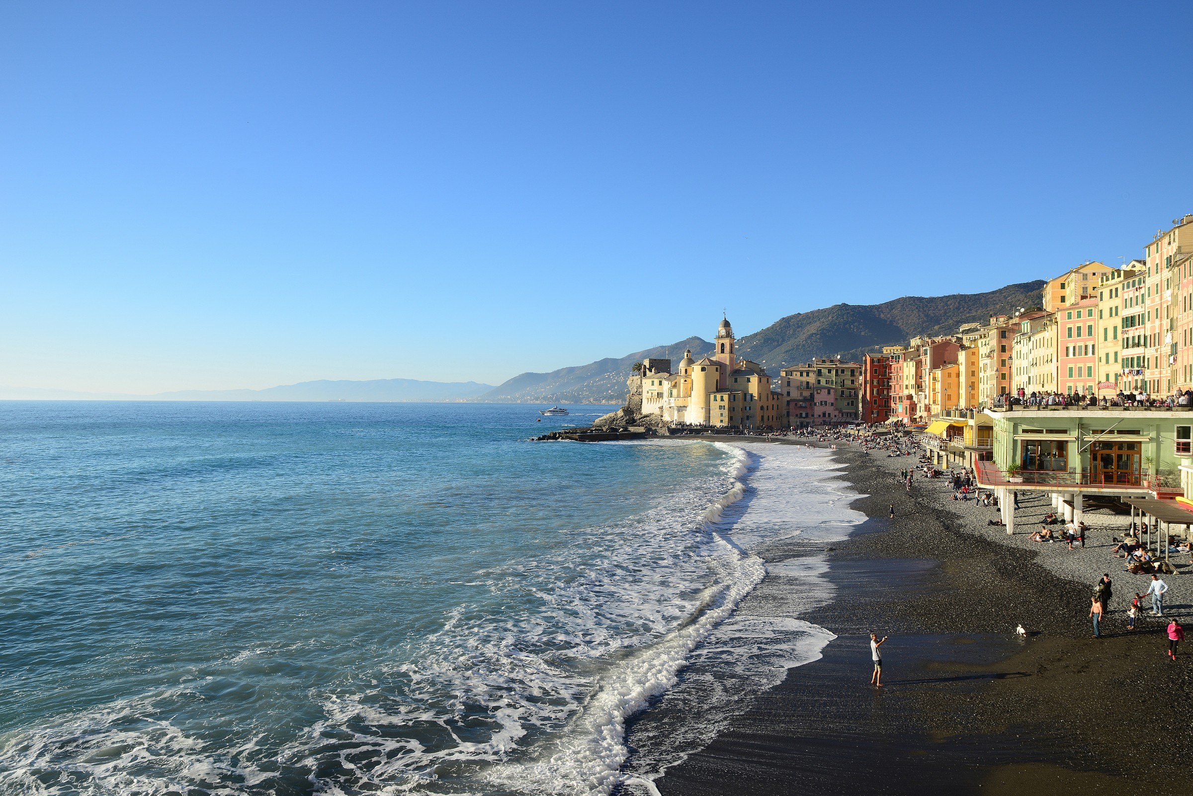 Camogli beach