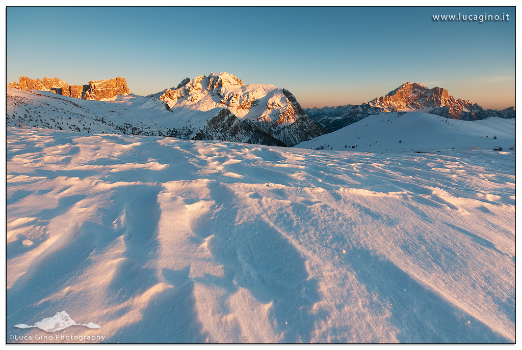 the grazing light of dolomites