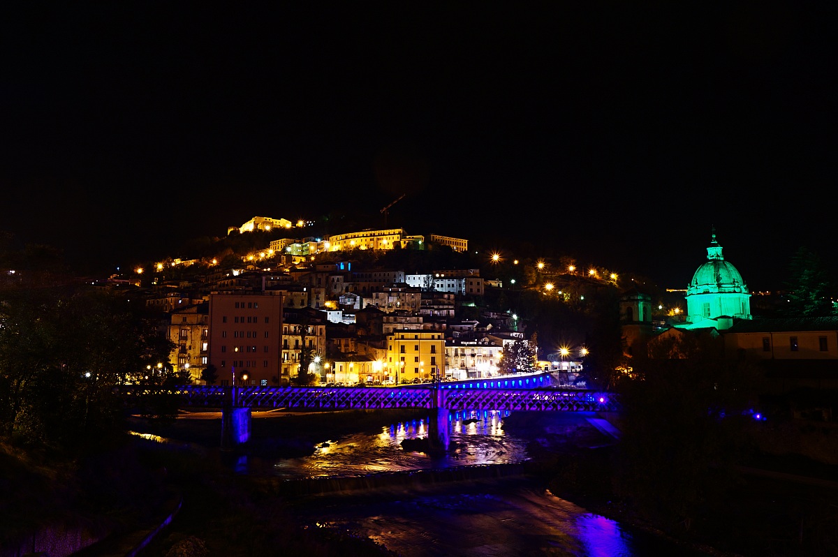 cosenza by night