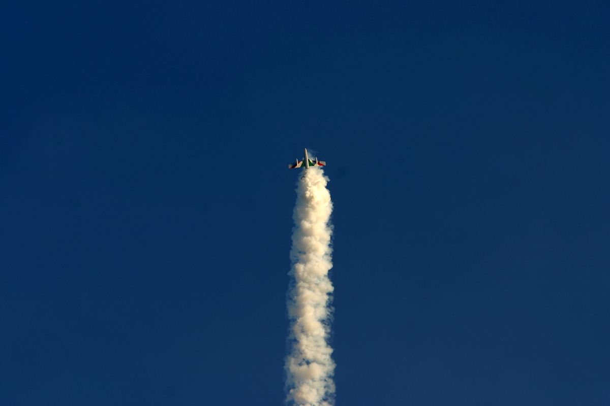 Frecce Tricolori stalled