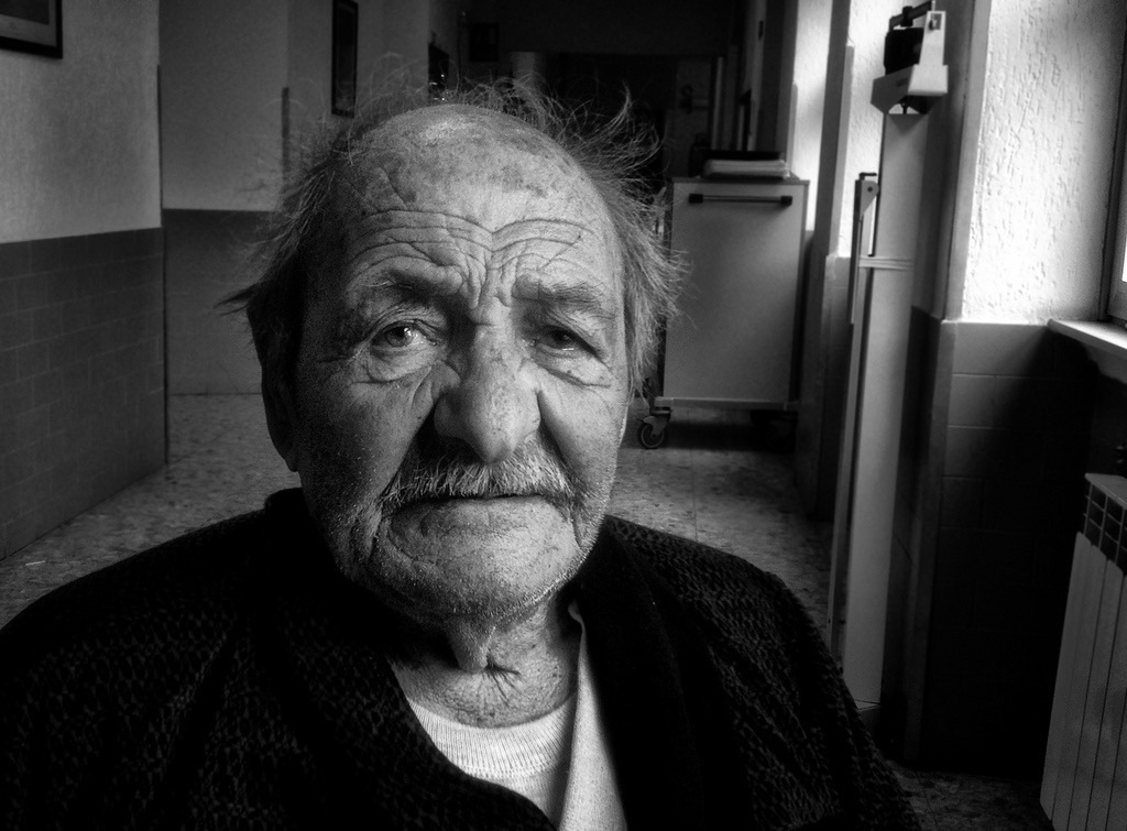 The man in the hospital