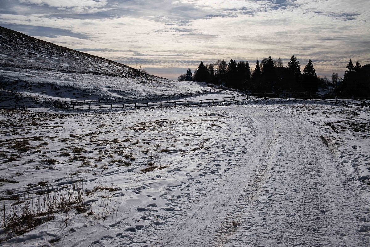 passeggiando in montagna