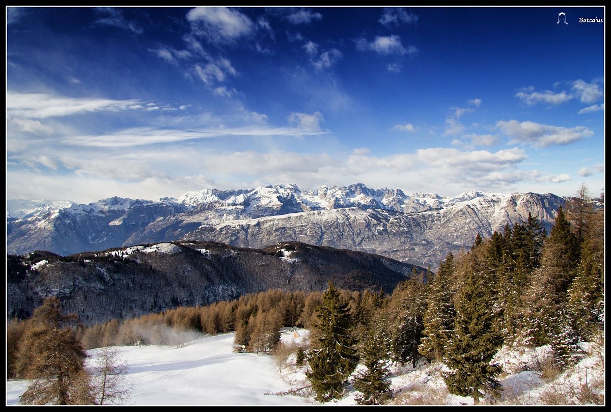 Vista dal Monte Bondone