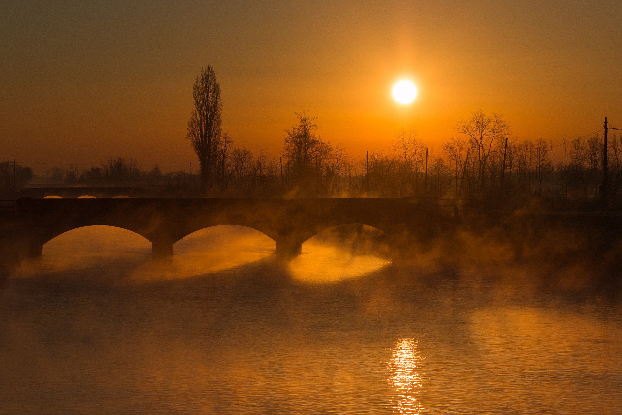 Sunrise on Channel Vacchelli