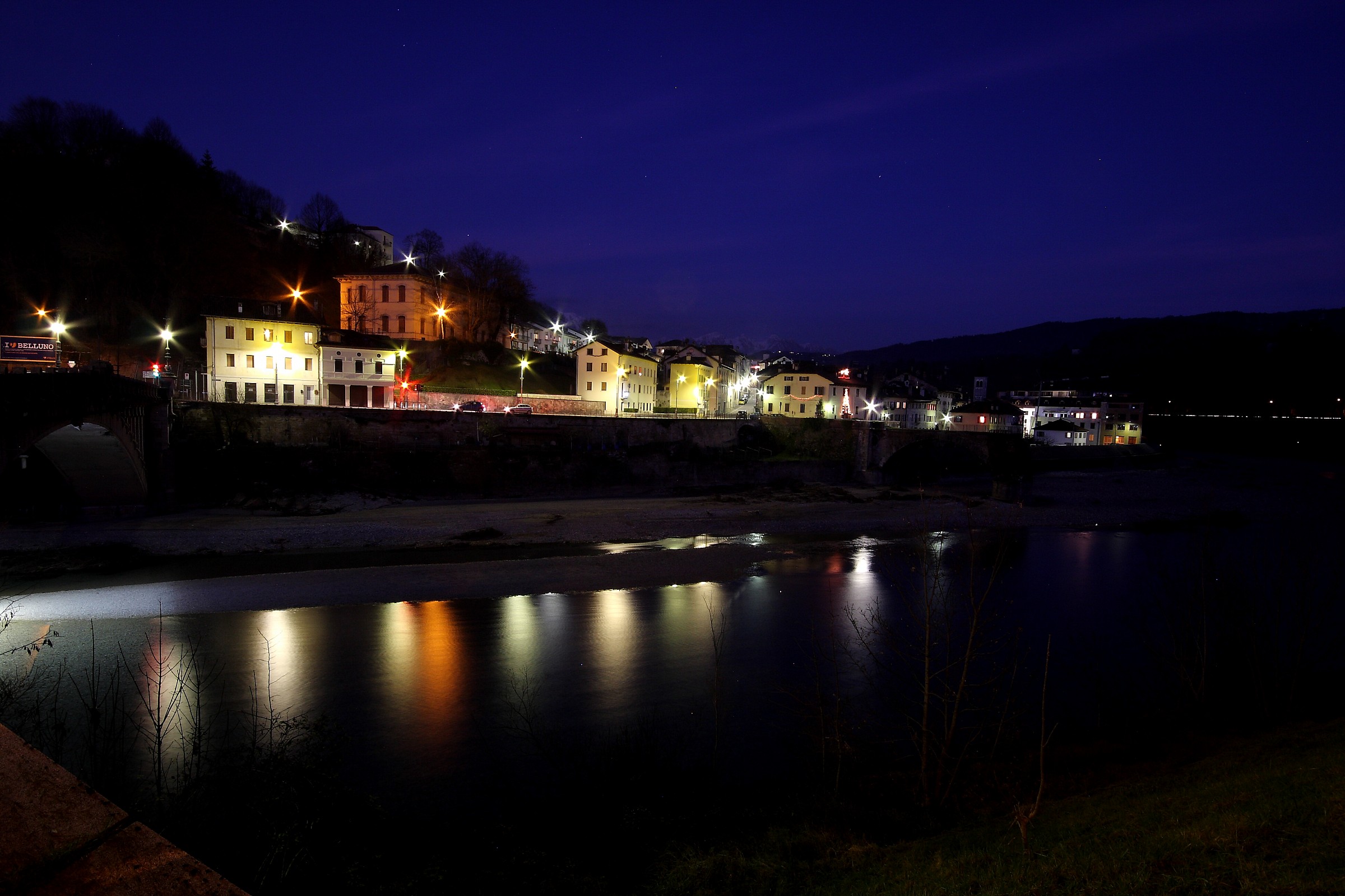 Christmas on the Piave - the village