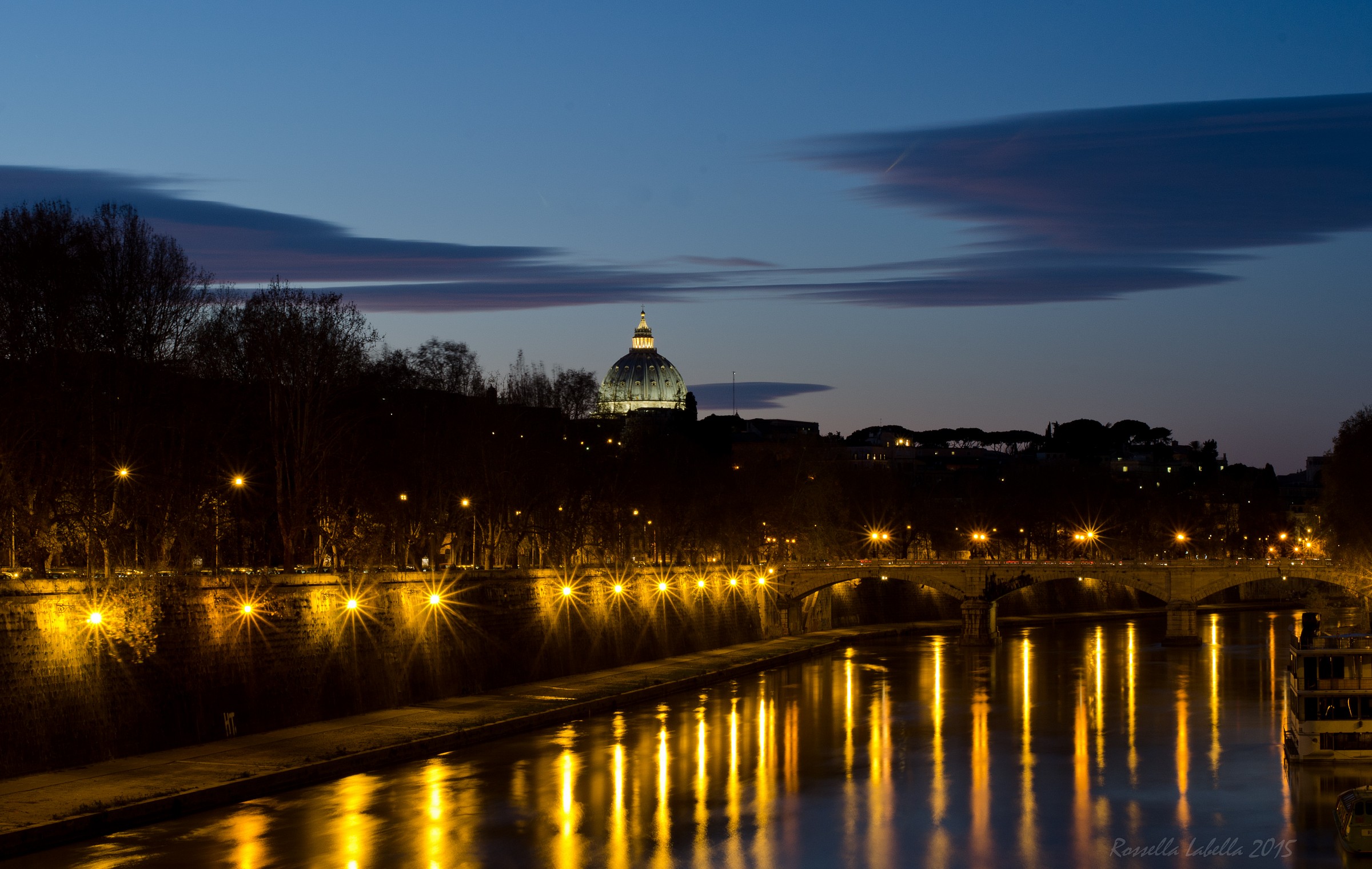 Blue Hour in Rome