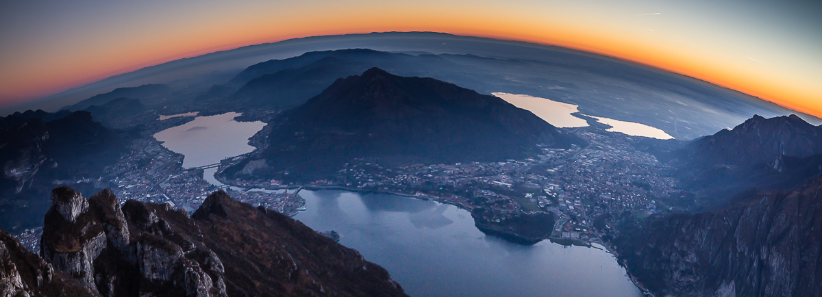La Brianza dalla ISS