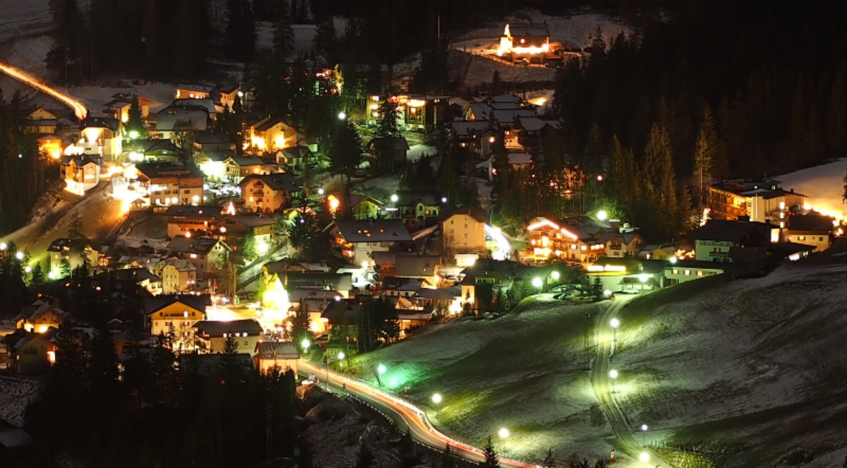 Night Landscape dolomites