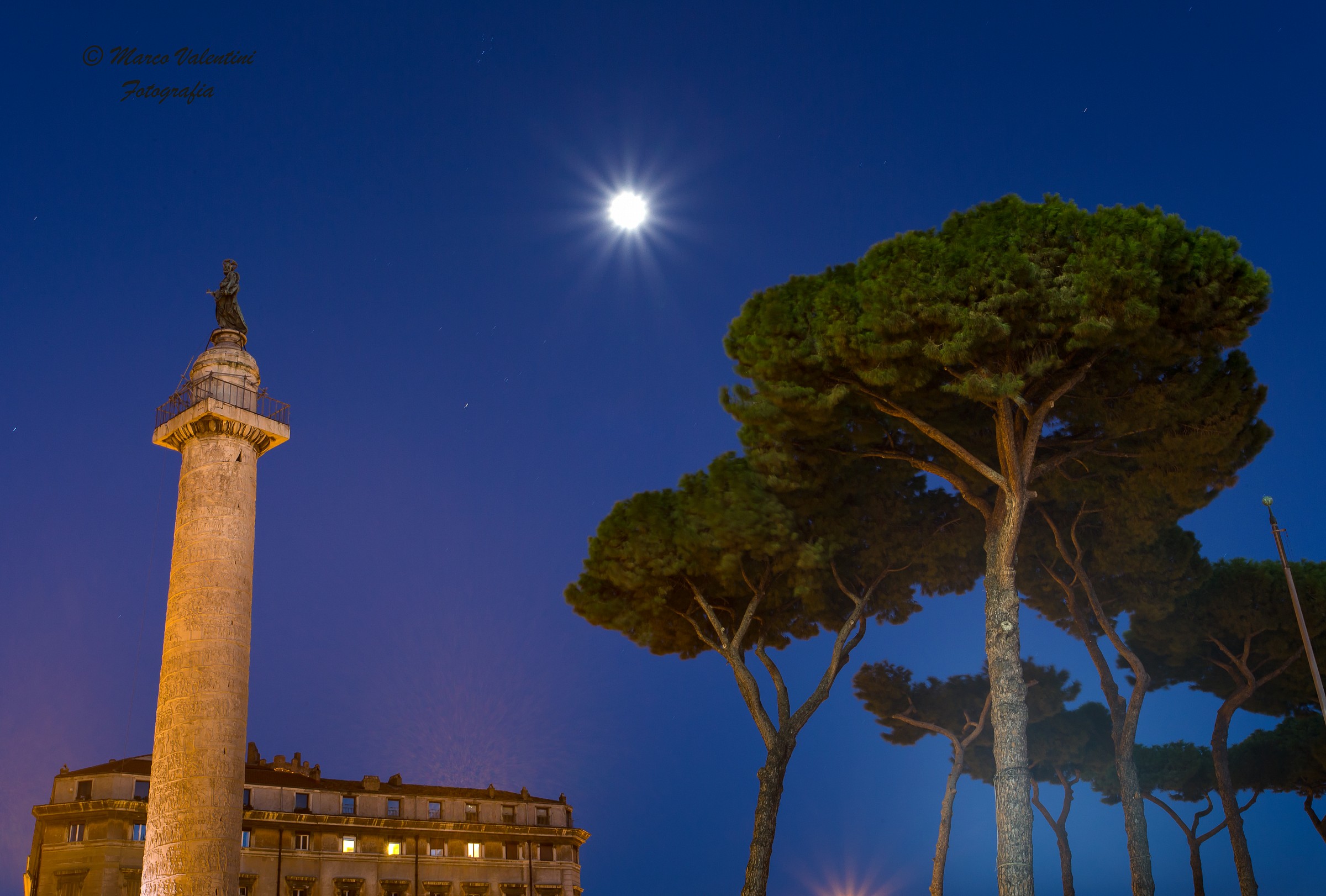 Colonna e luna