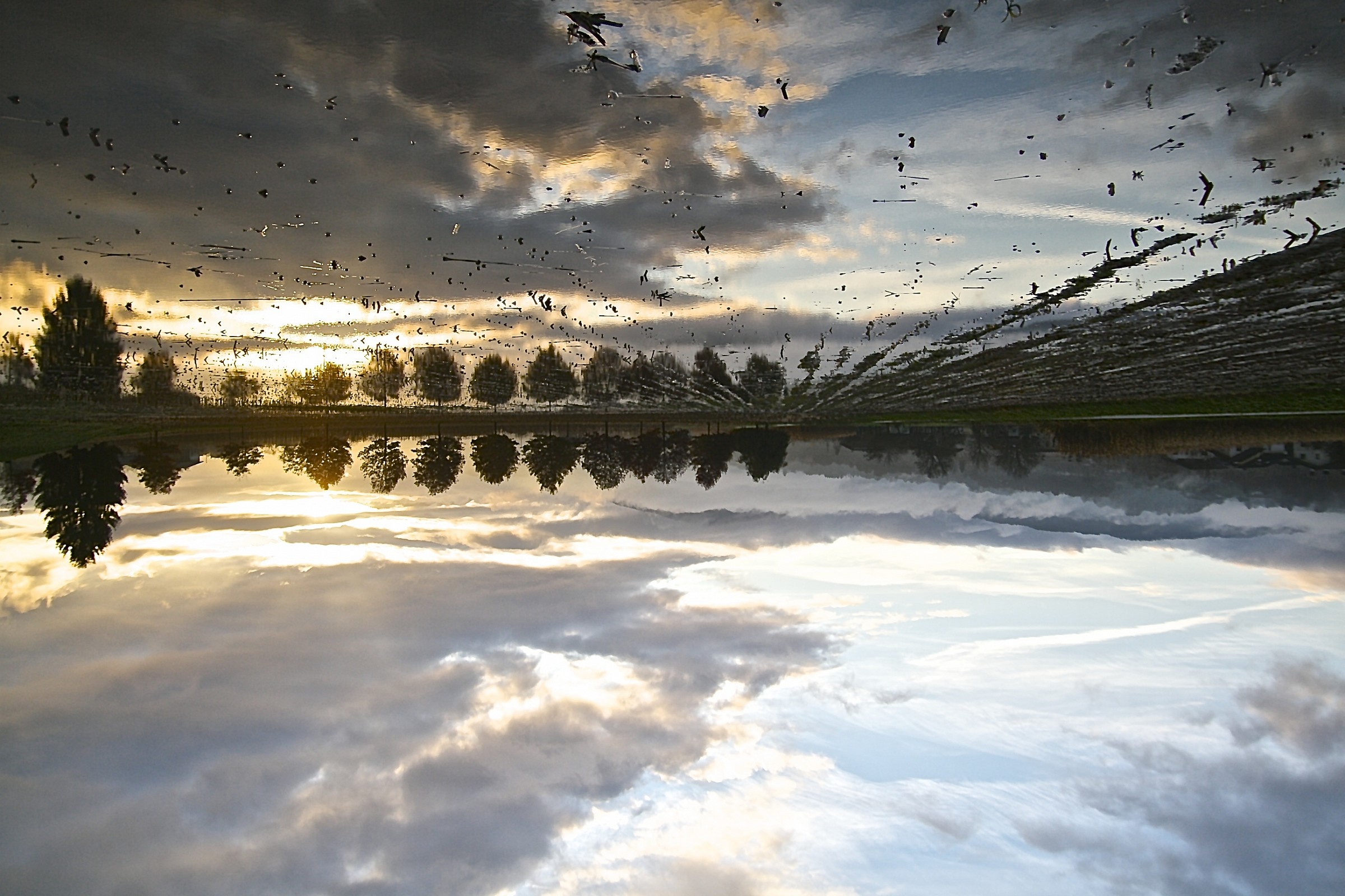 The system overturned