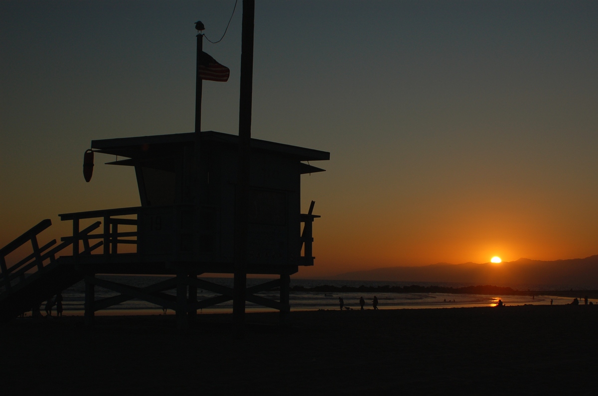 Tramonto sul Pacifico