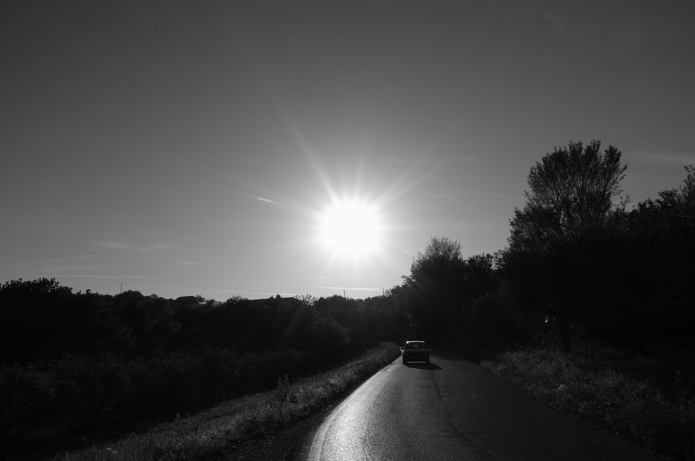 passeggiata in macchina