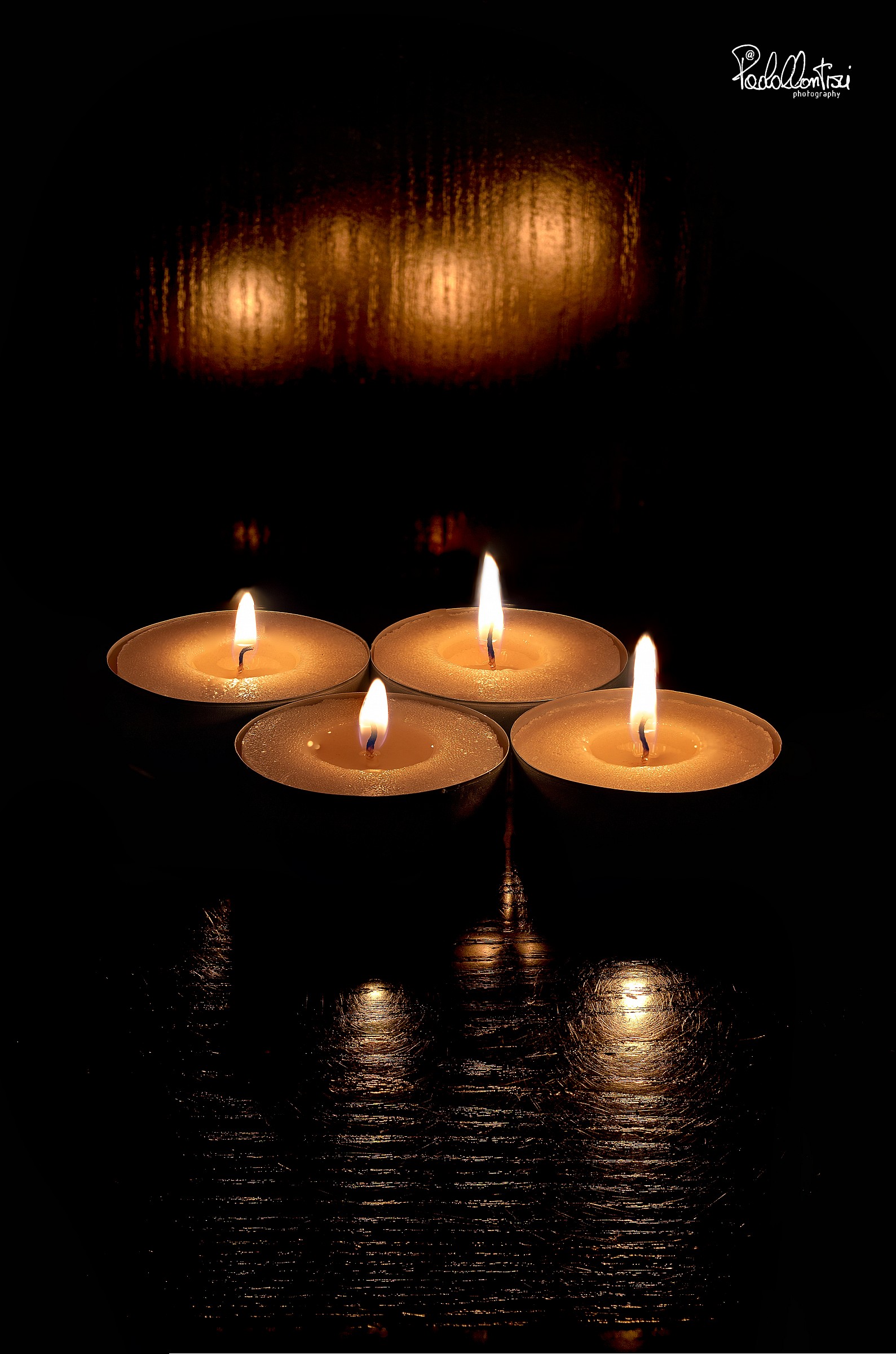 experiment fockus stacking - candles