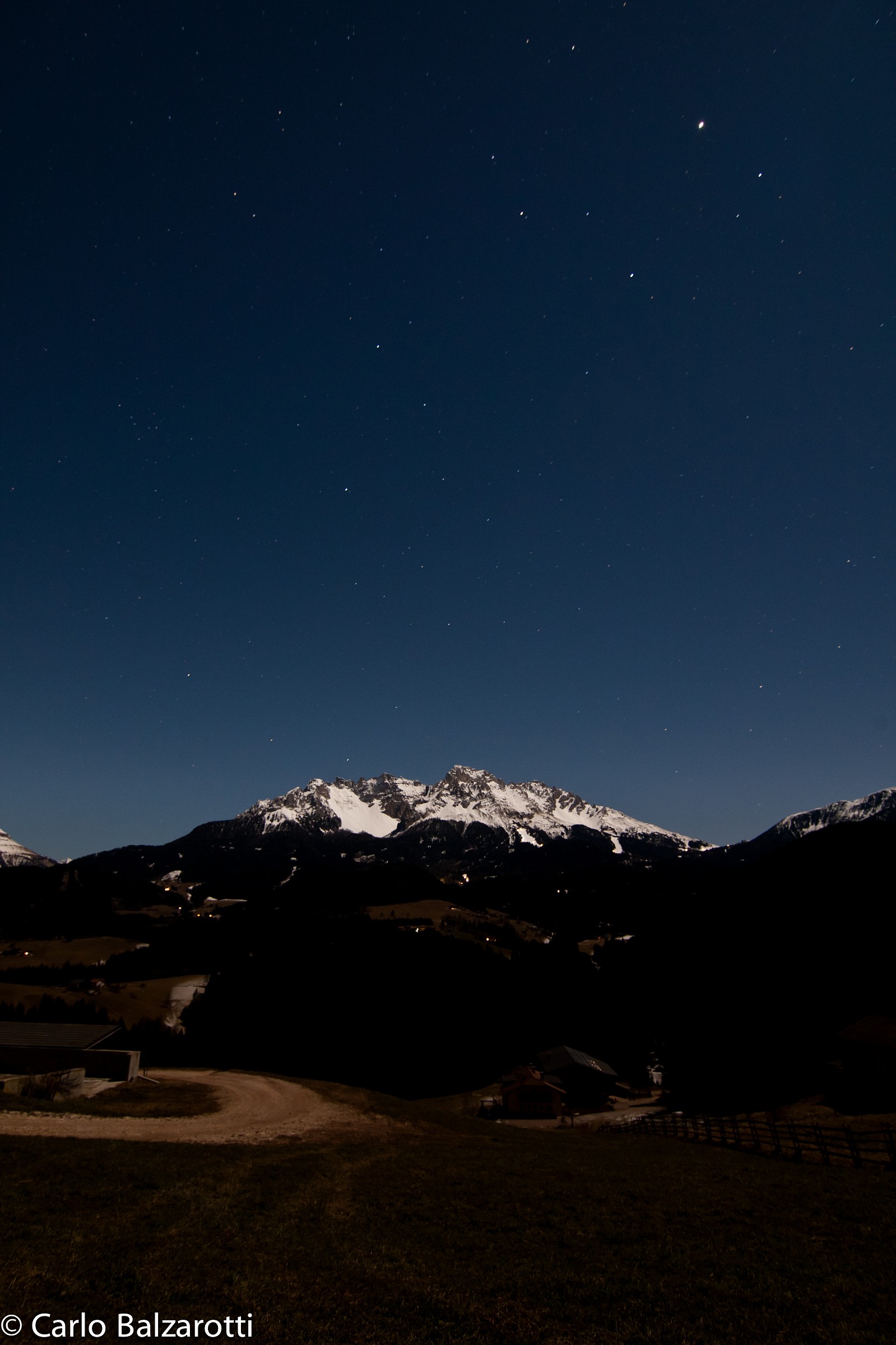 Full Moon on the Latemar