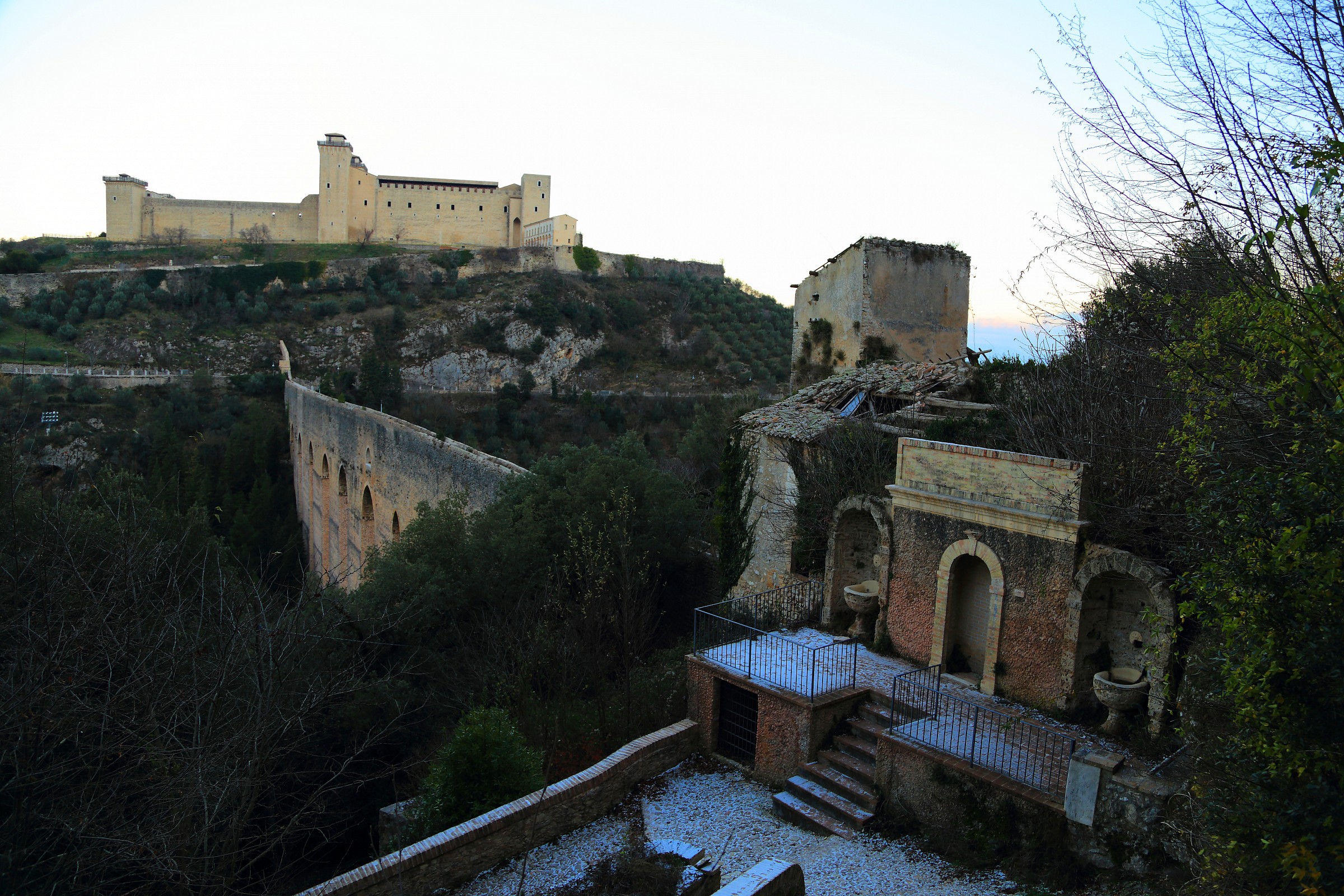 Spoleto  Rocca Albornoziana e Ponte delle Torri
