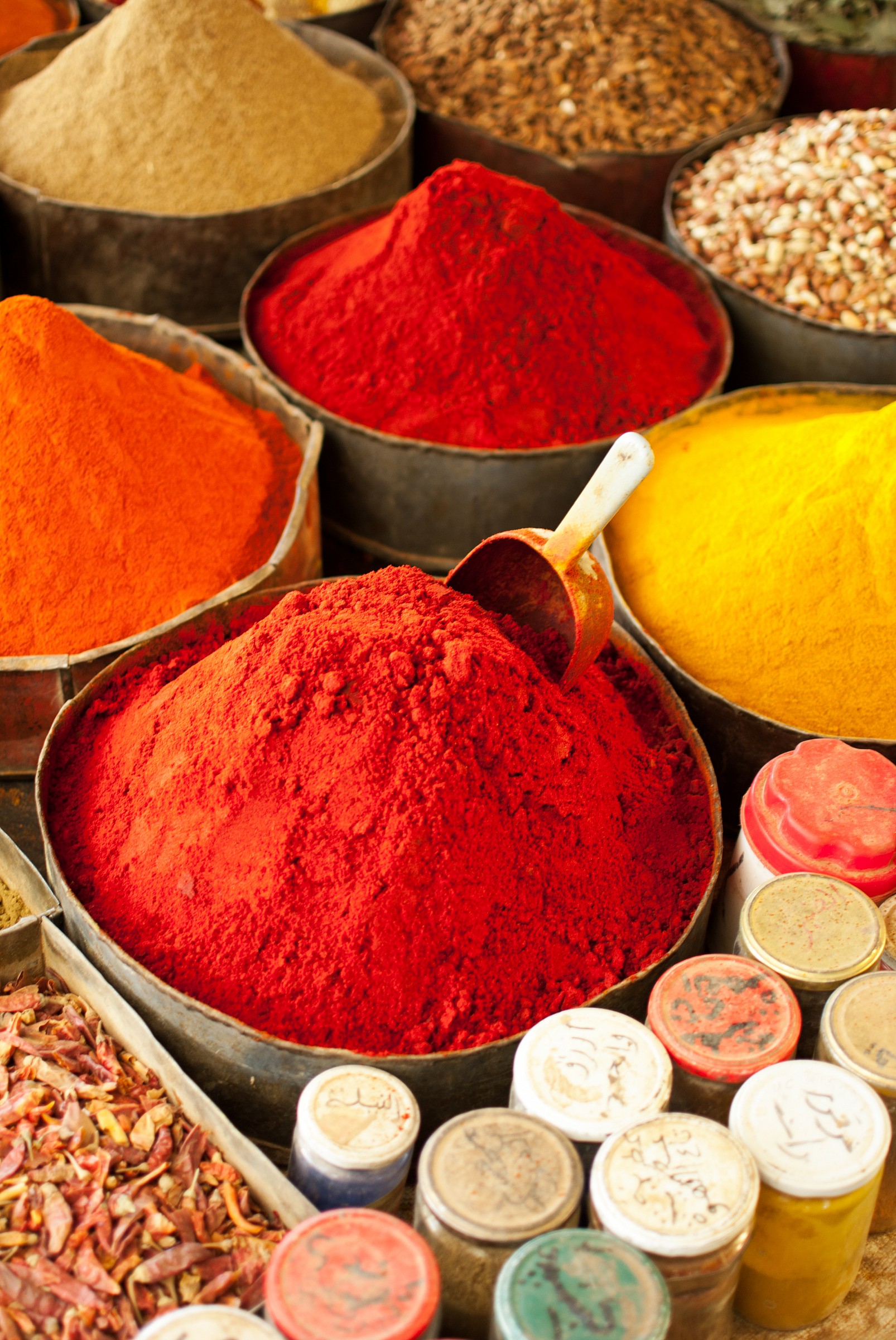 Spezie al mercato di Rissani