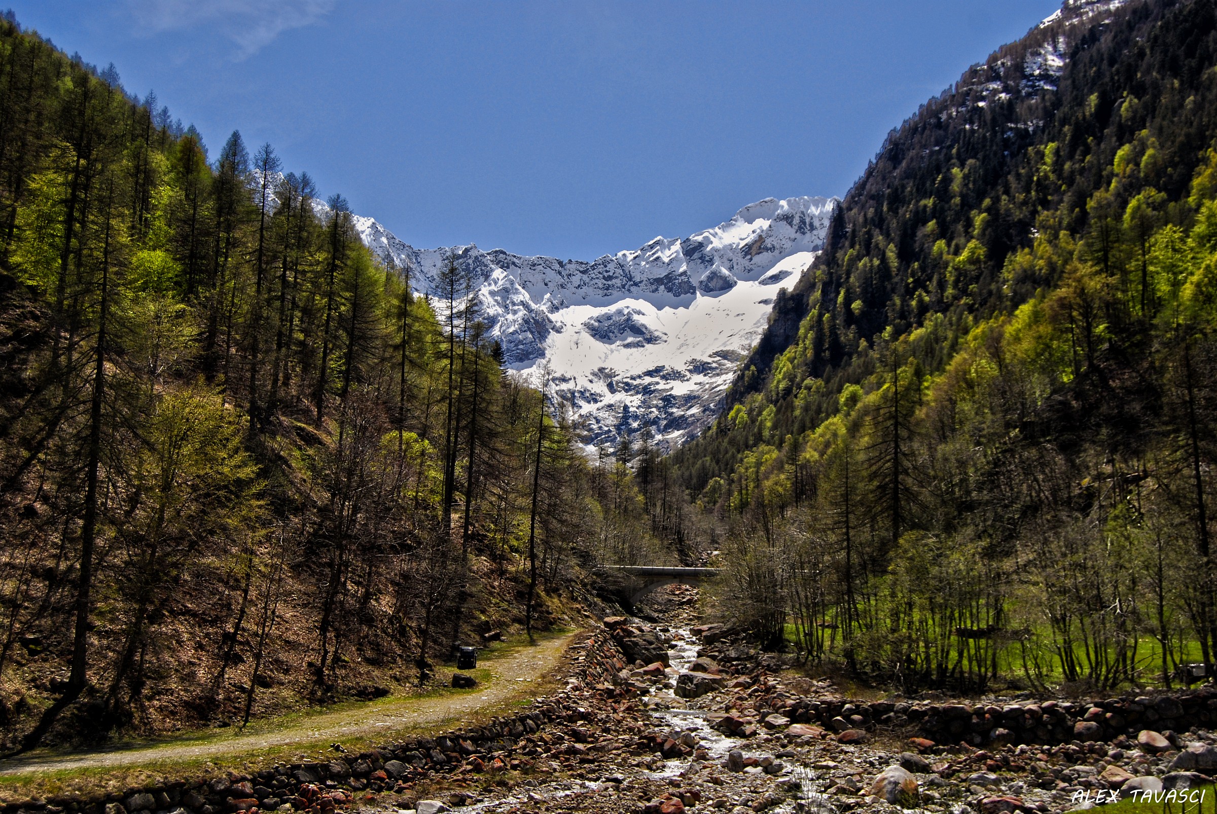 L'entrata alla Val Soe'.
