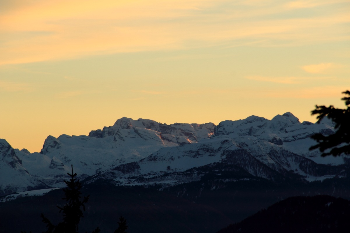Brenta at sunset