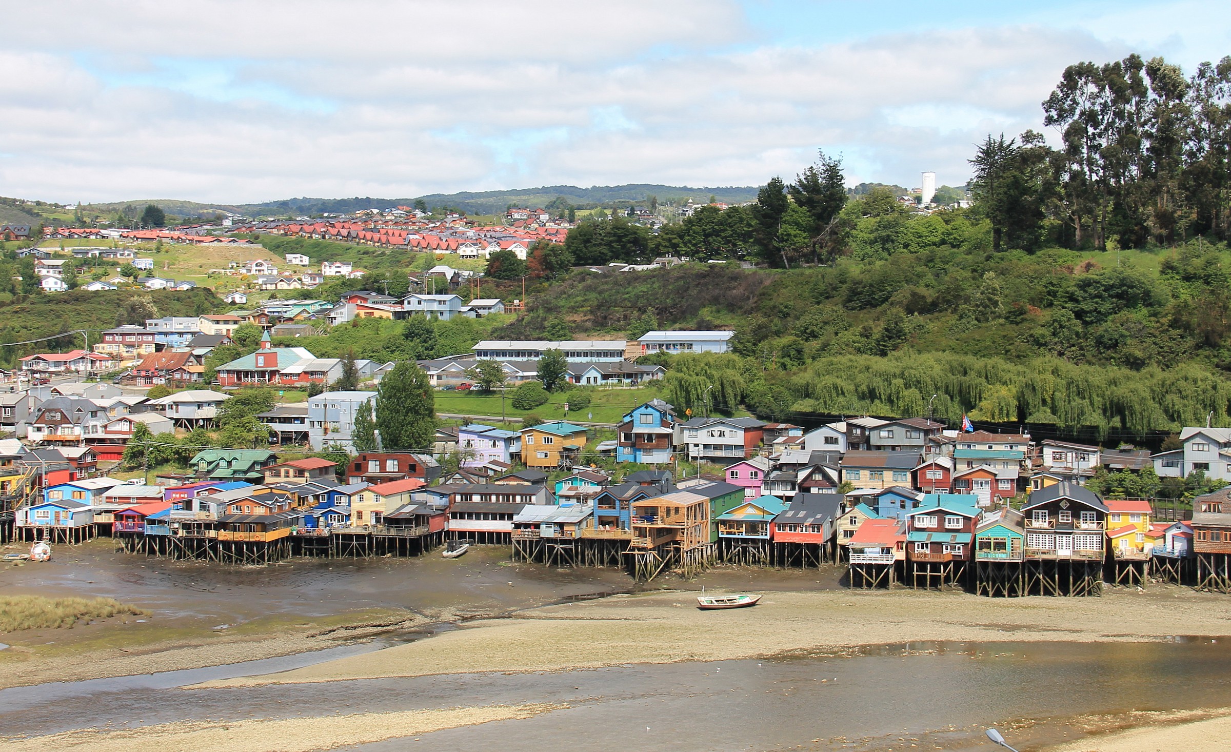 Isola di Chiloè case a palafitta