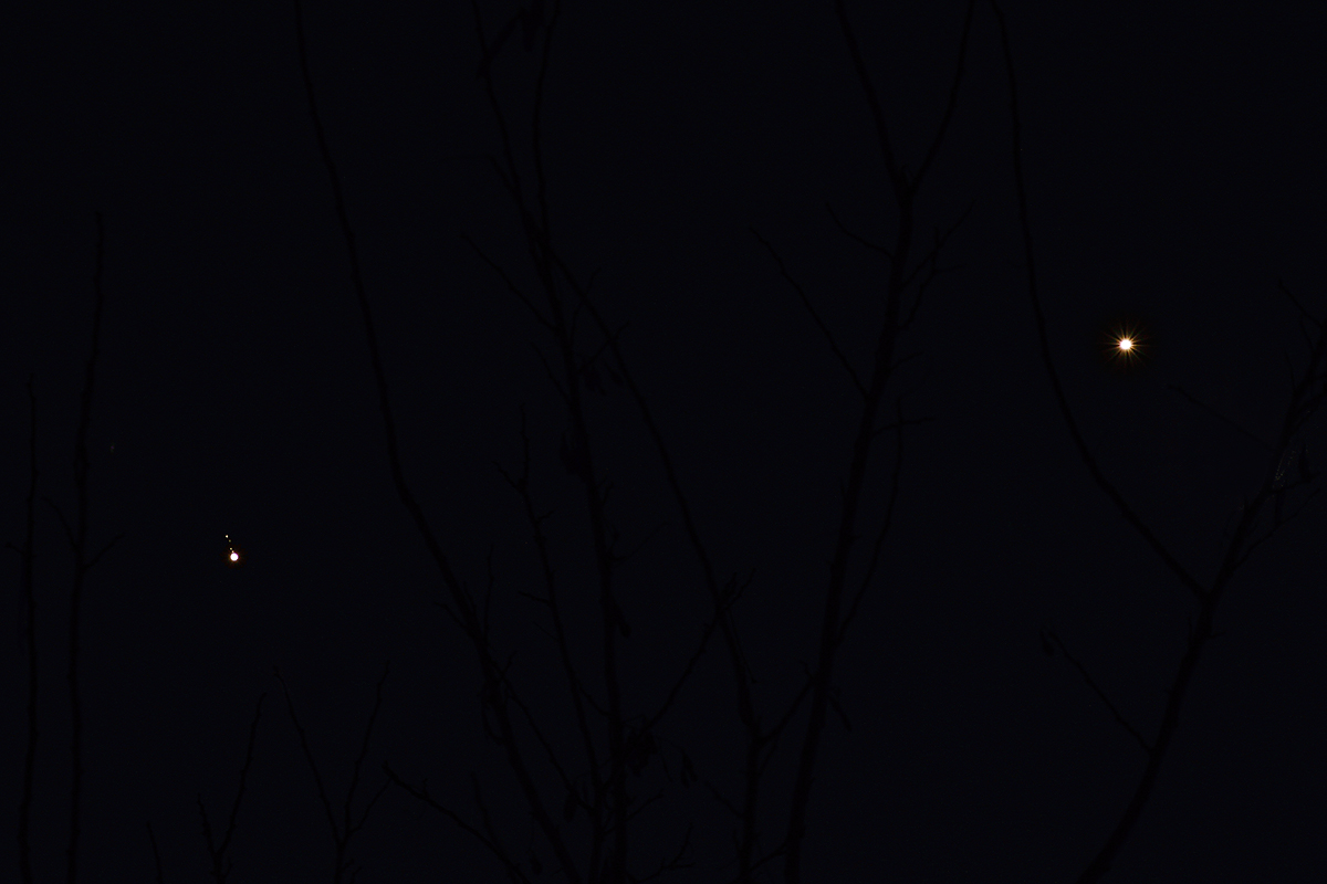 Congiunzione Venere Giove del 13/03/2012