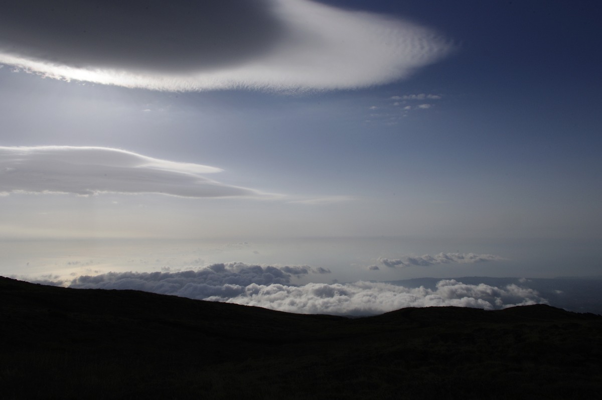 Etna, oltre quota 2000 m.