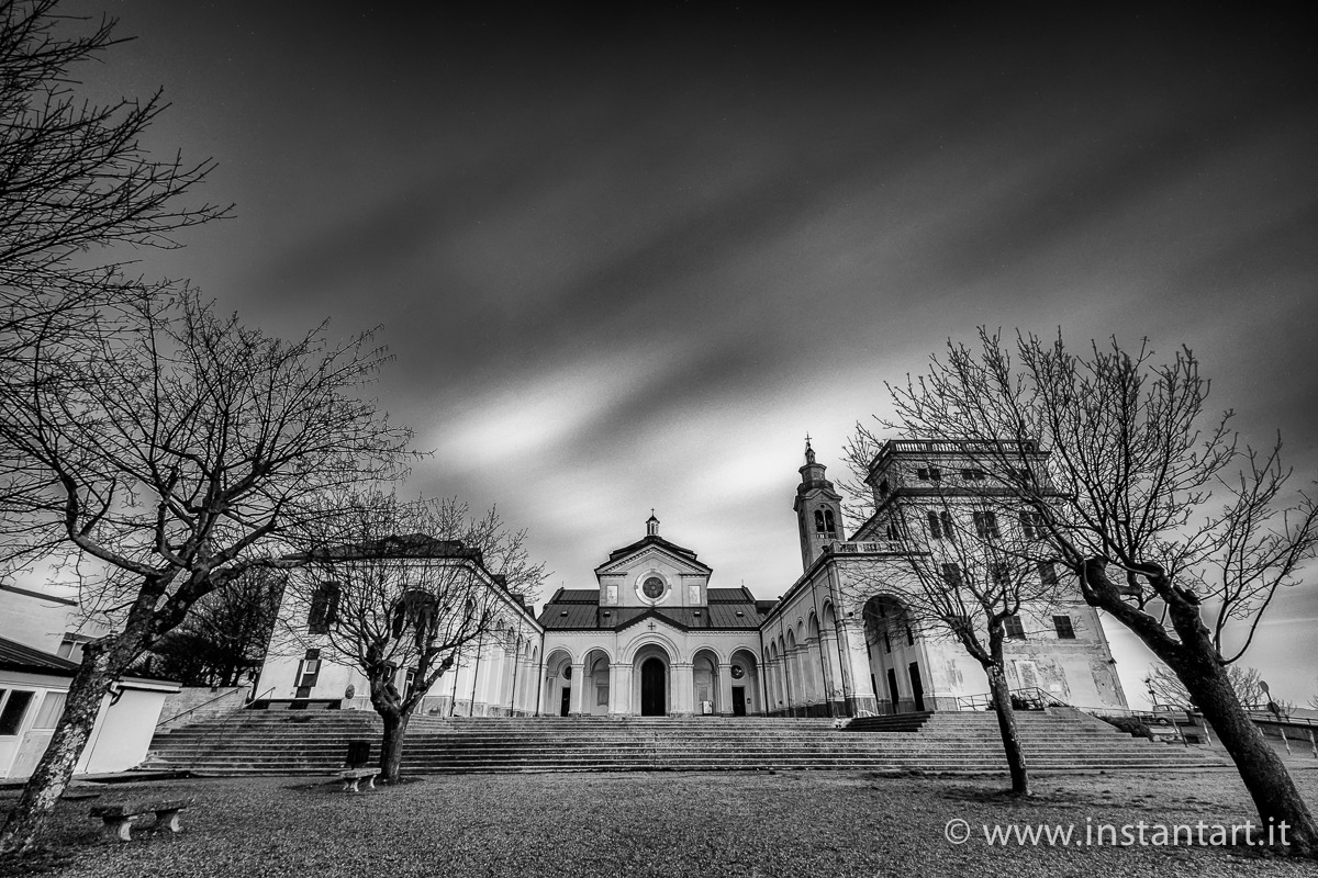 Our Lady of the Guard B & W